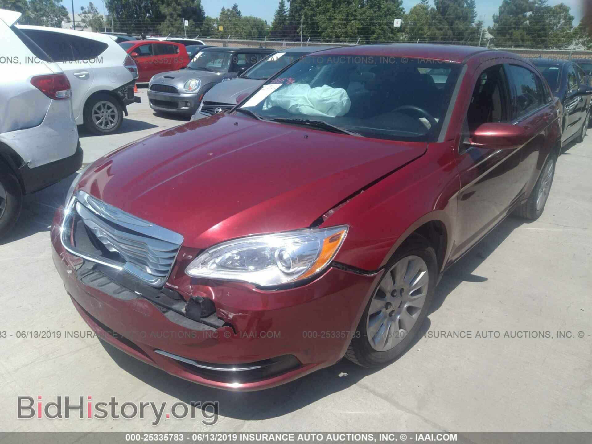 2014 CHRYSLER 200 - VIN: 1C3CCBAB2EN212784 - Фото 2