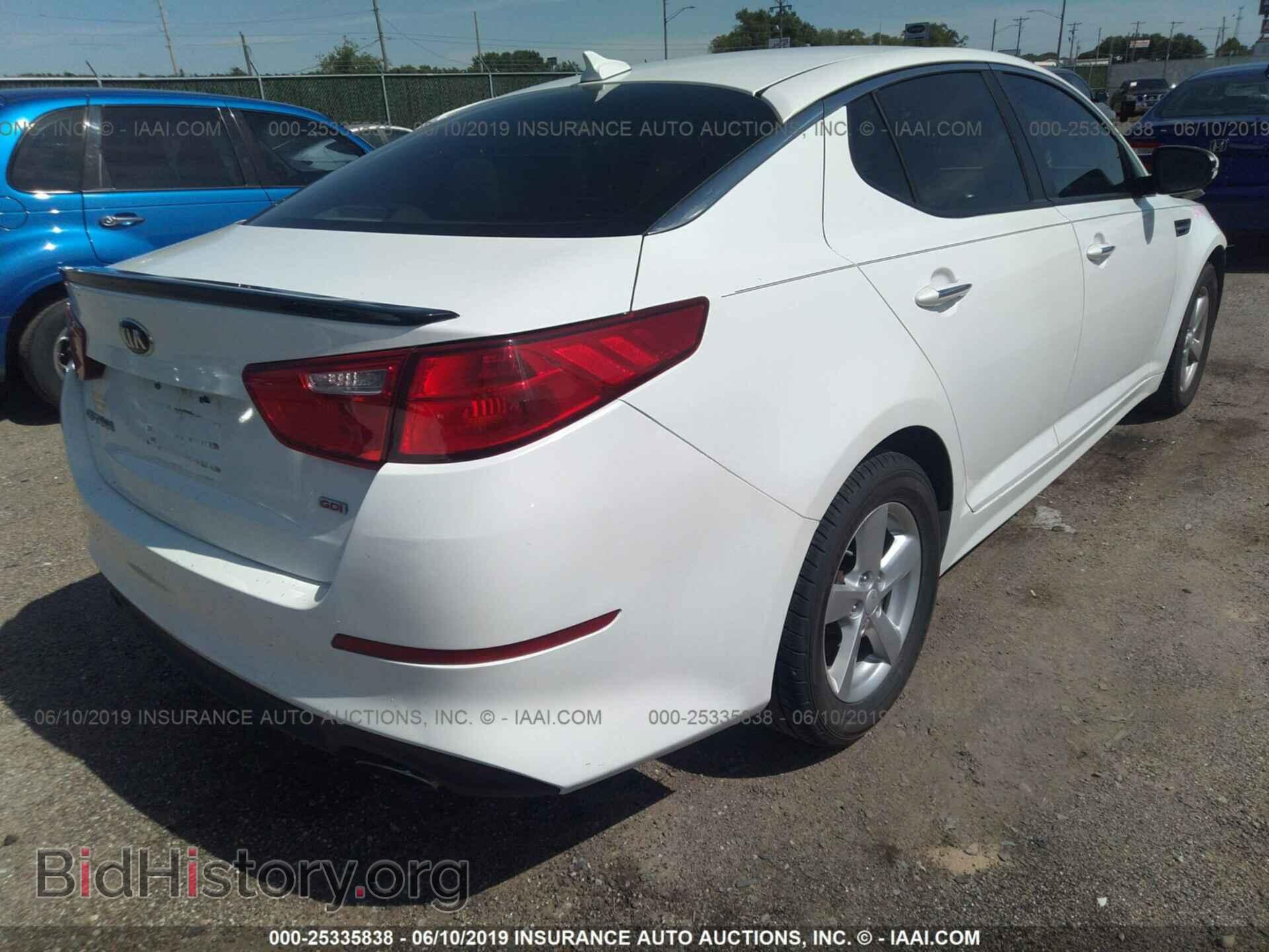 2014 KIA OPTIMA - VIN: KNAGM4A70E5464550 - Фото 4