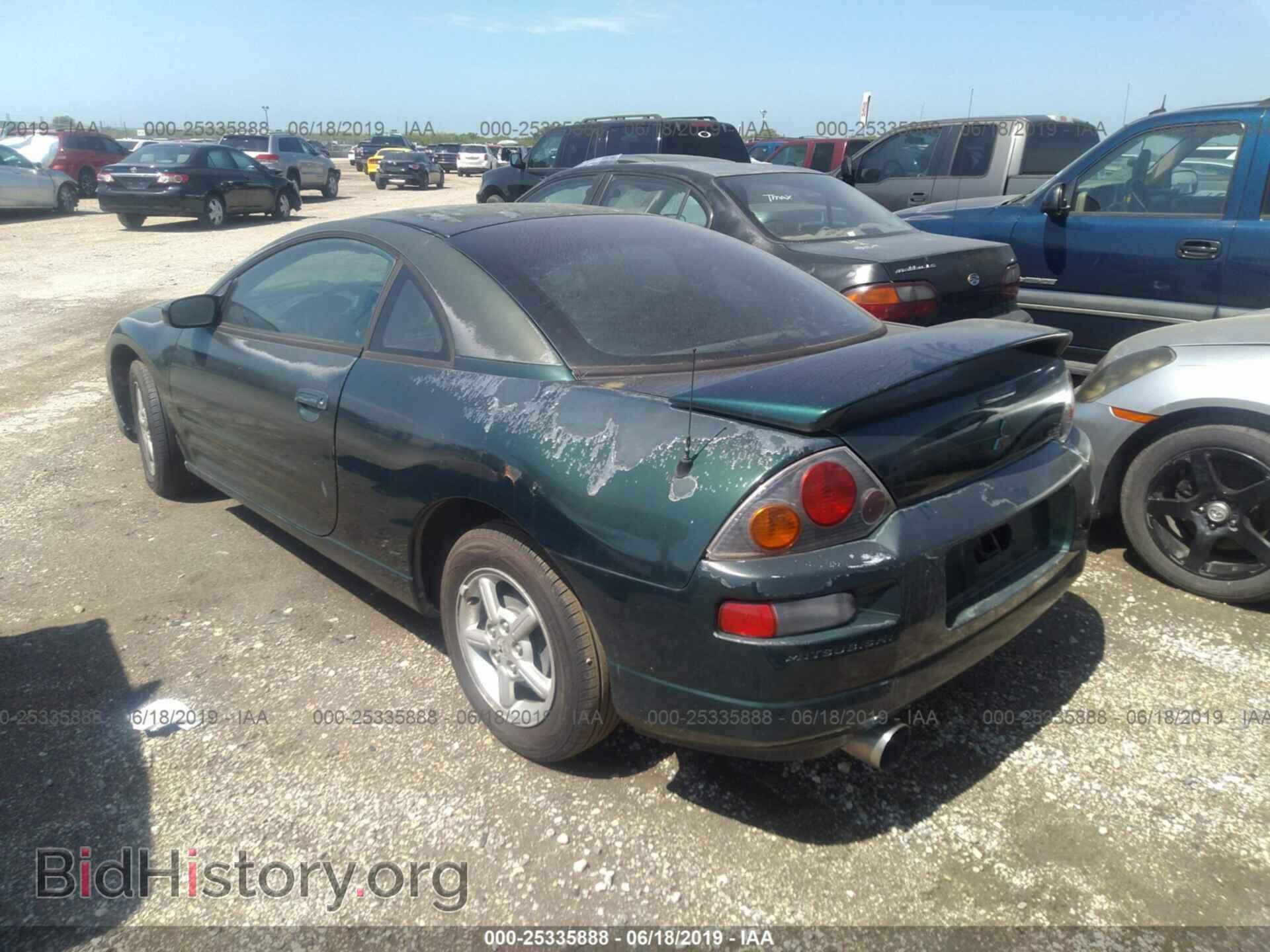 2001 MITSUBISHI ECLIPSE - VIN: 4A3AC34G01E073343 - Фото 3