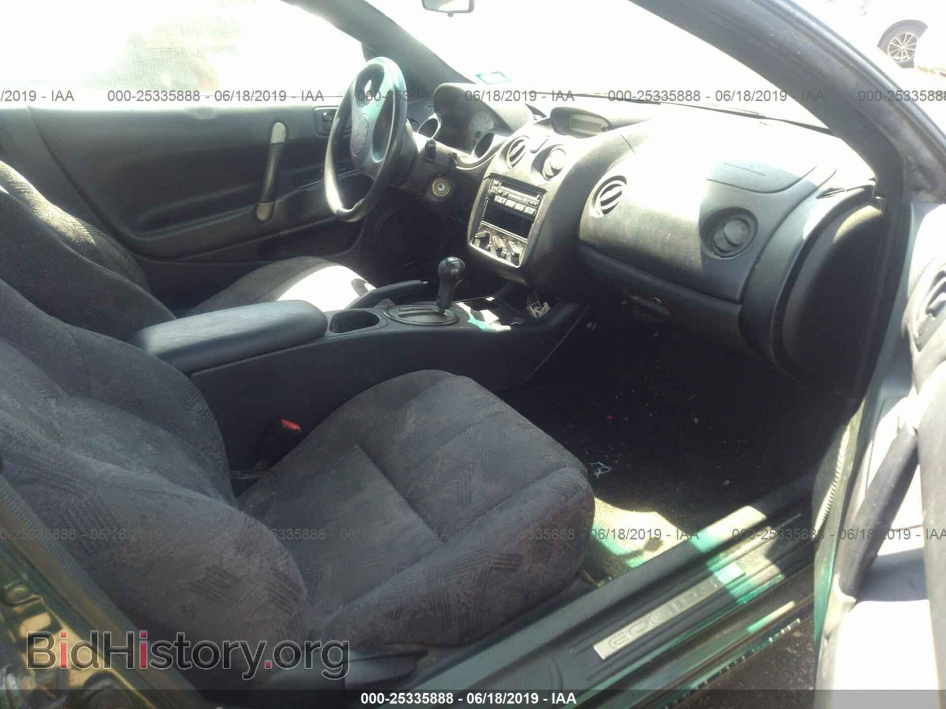 2001 MITSUBISHI ECLIPSE - VIN: 4A3AC34G01E073343 - Фото 5