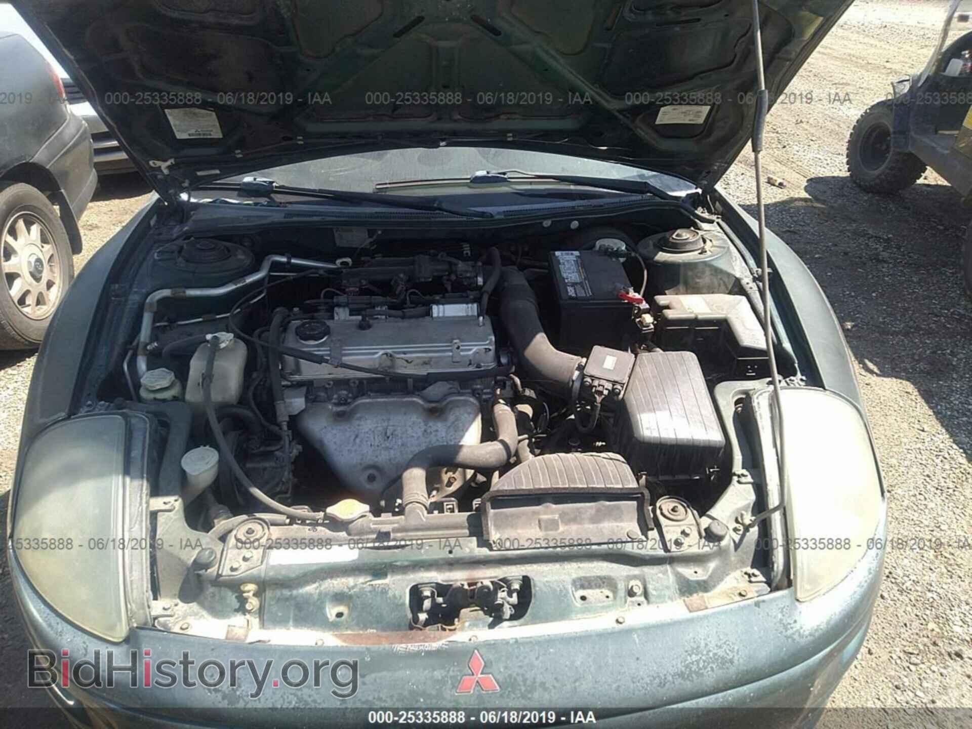 2001 MITSUBISHI ECLIPSE - VIN: 4A3AC34G01E073343 - Фото 10
