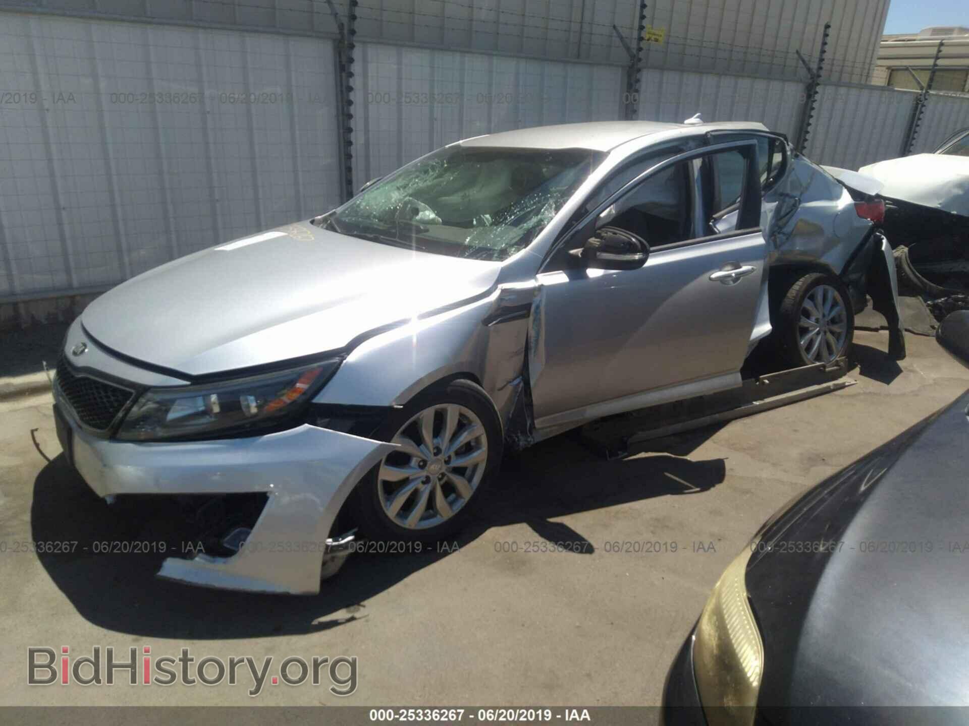 2015 KIA OPTIMA - VIN: 5XXGM4A75FG466536 - Фото 2