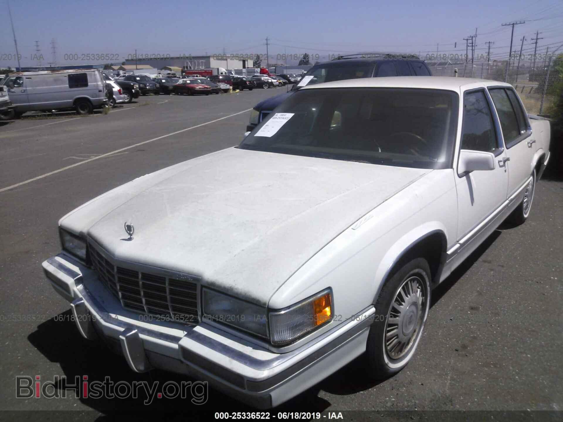 1991 CADILLAC DEVILLE - VIN: 1G6CD53B9M4338882 - Фото 2