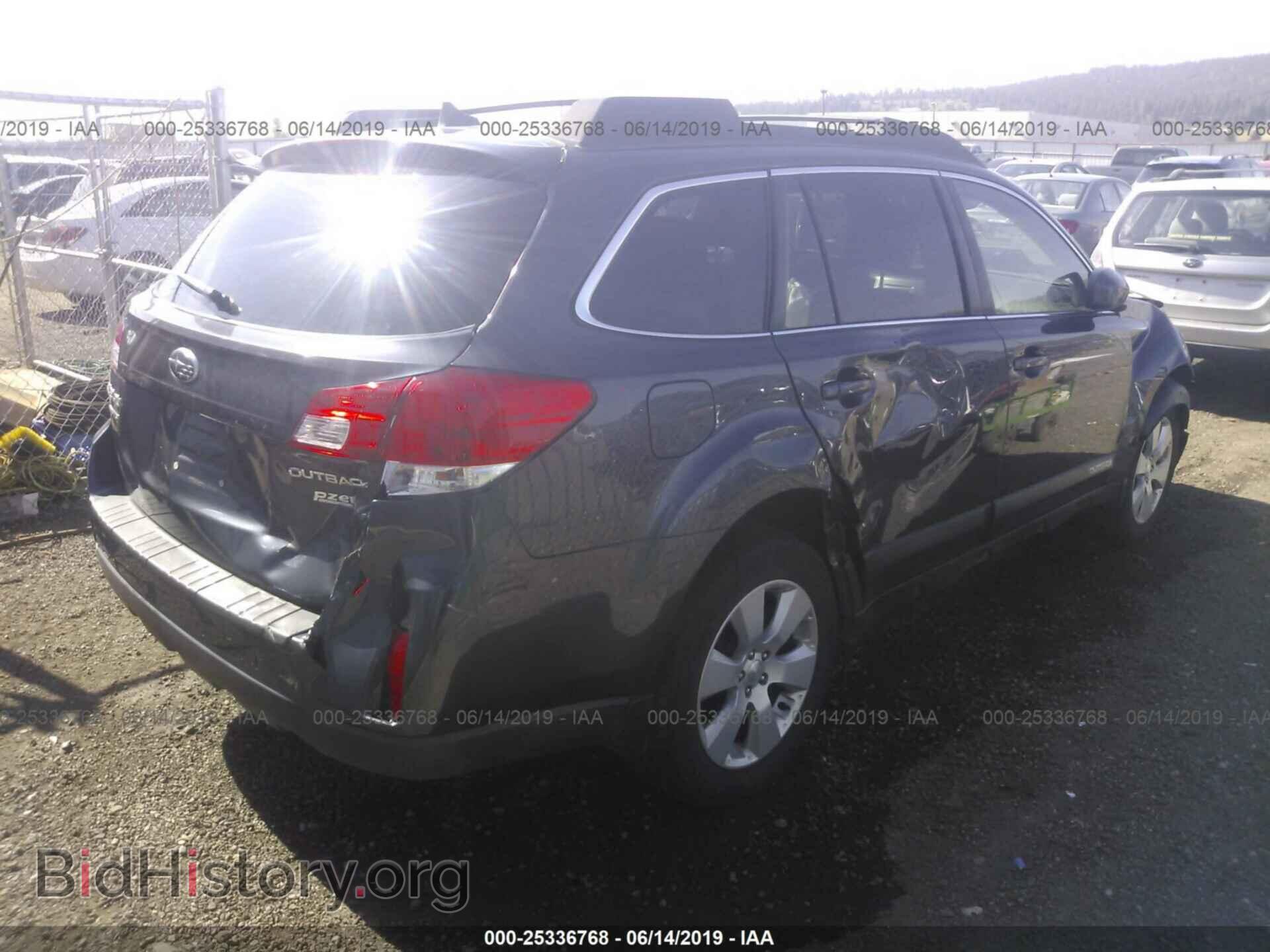 2012 SUBARU OUTBACK - VIN: 4S4BRBFC4C3221241 - Фото 4