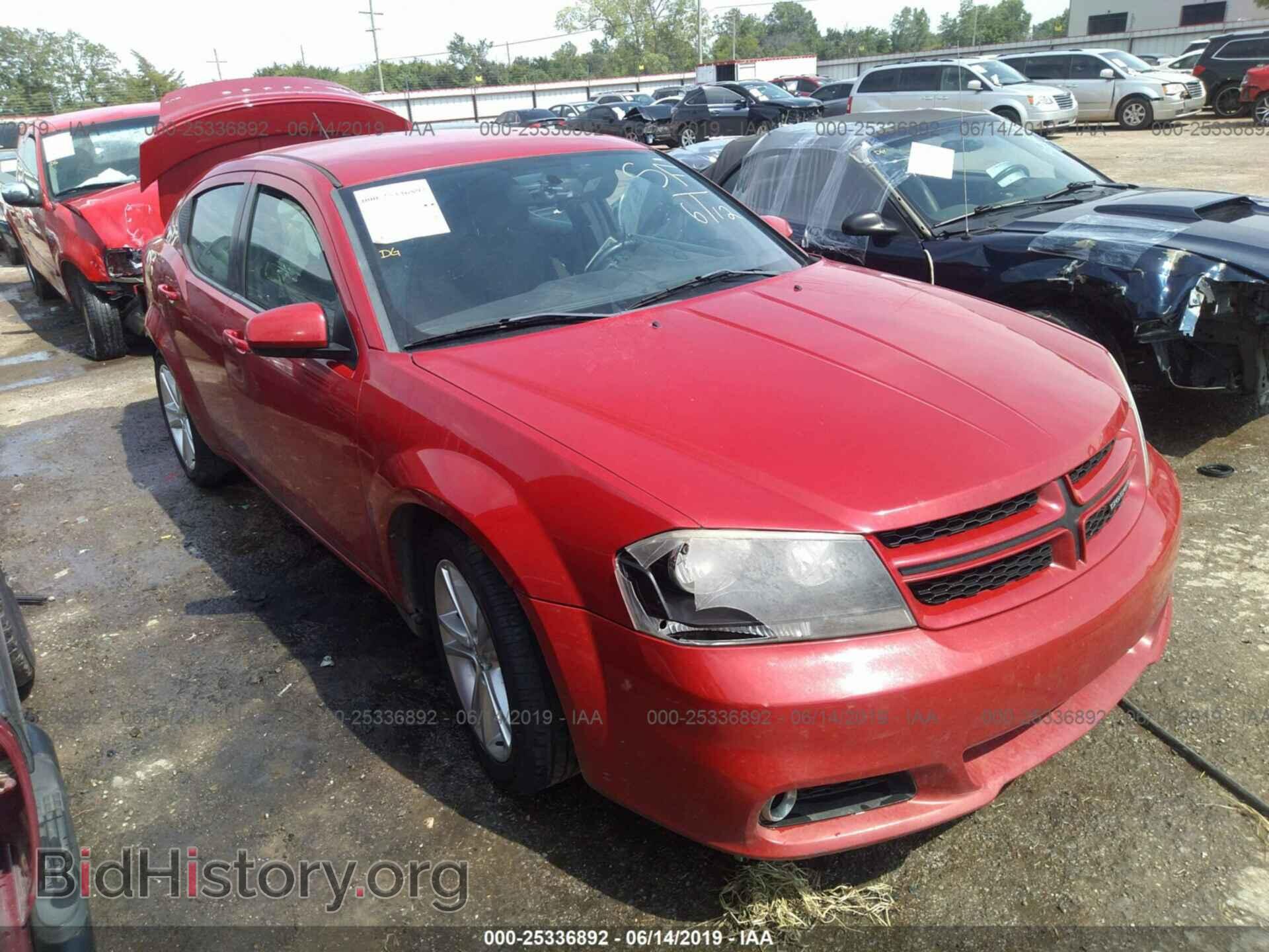 Фотография 1C3CDZCB1DN557127 - DODGE AVENGER 2013