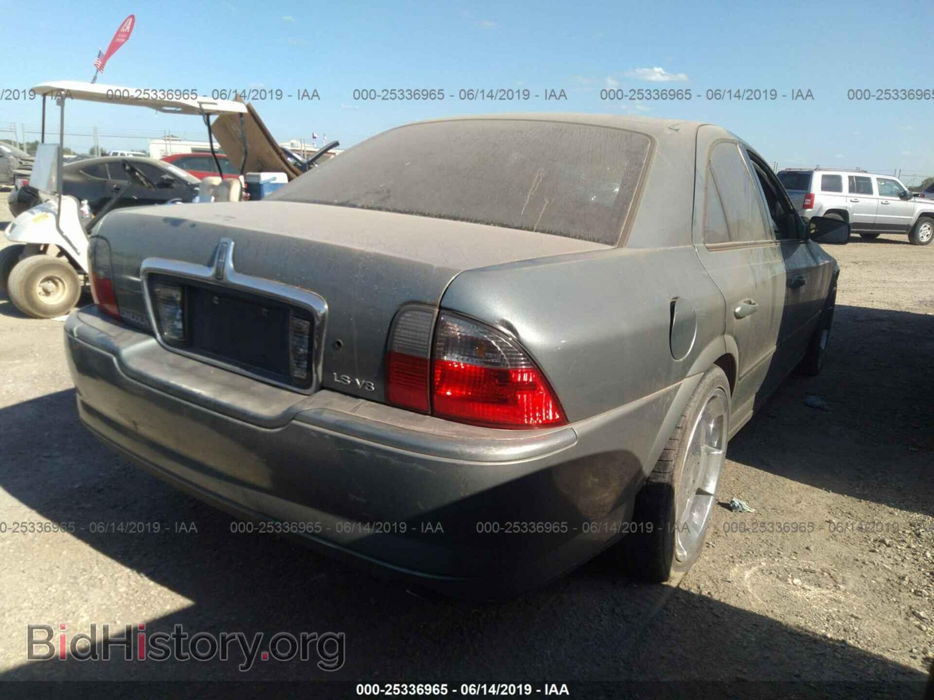 2003 LINCOLN LS - VIN: 1LNHM87A33Y689196 - Фото 4