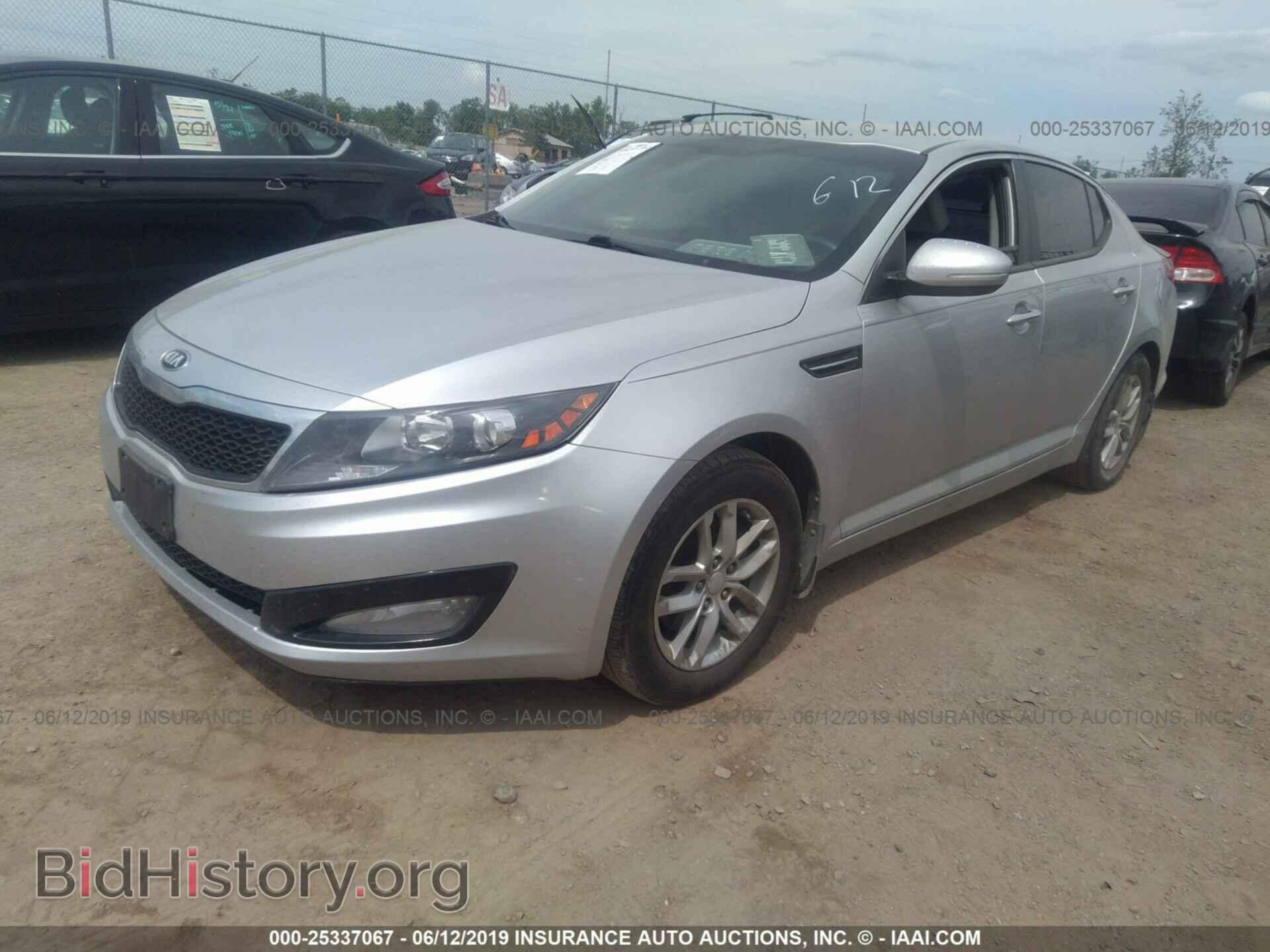 2013 KIA OPTIMA - VIN: KNAGM4A79D5395162 - Фото 2