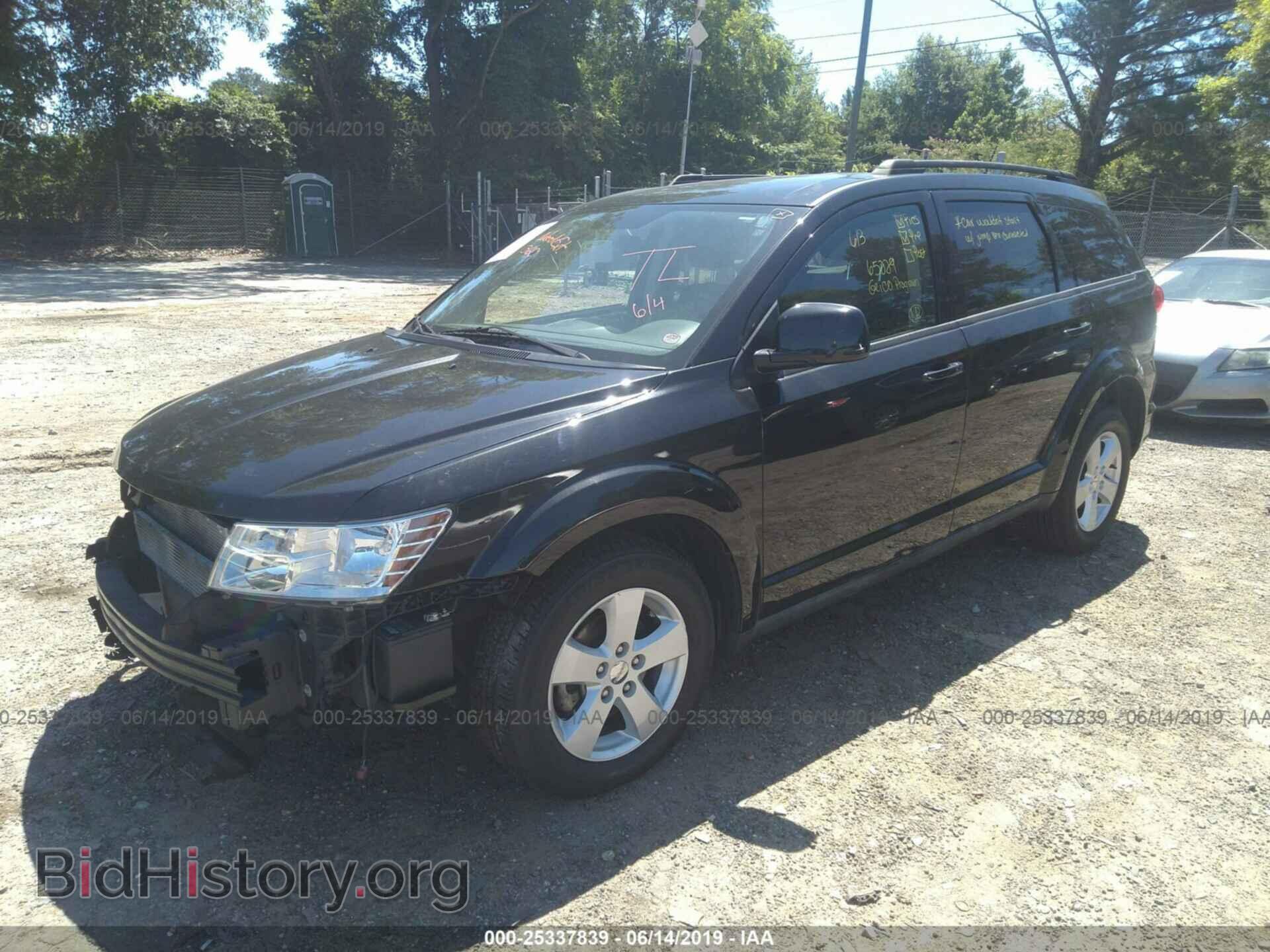 2012 DODGE JOURNEY - VIN: 3C4PDCBG8CT310743 - Фото 2