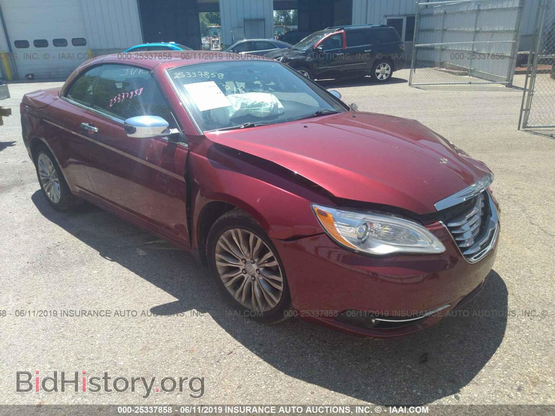 Фотография 1C3BCBFG5CN166316 - CHRYSLER 200 2012