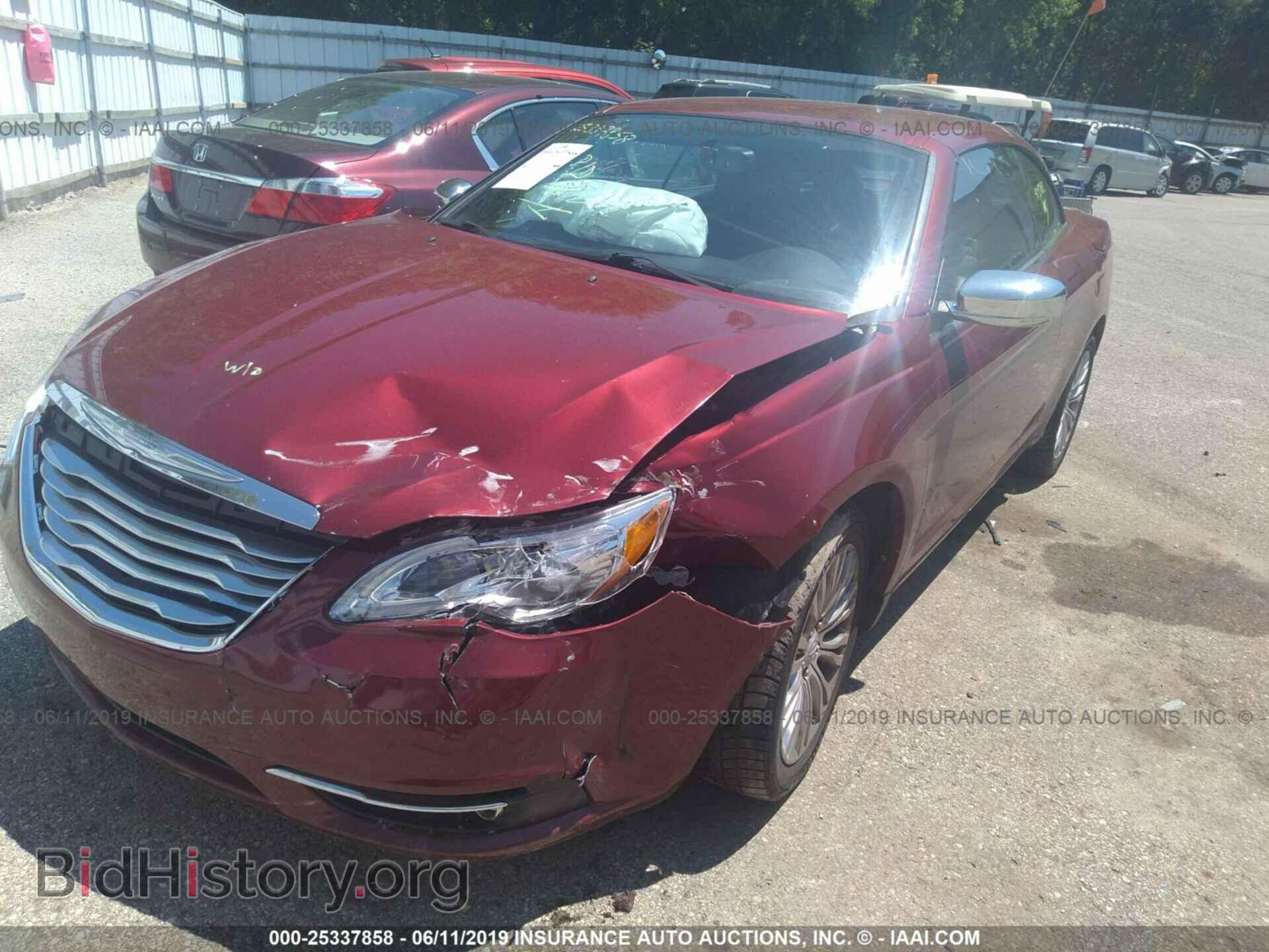 2012 CHRYSLER 200 - VIN: 1C3BCBFG5CN166316 - Фото 2