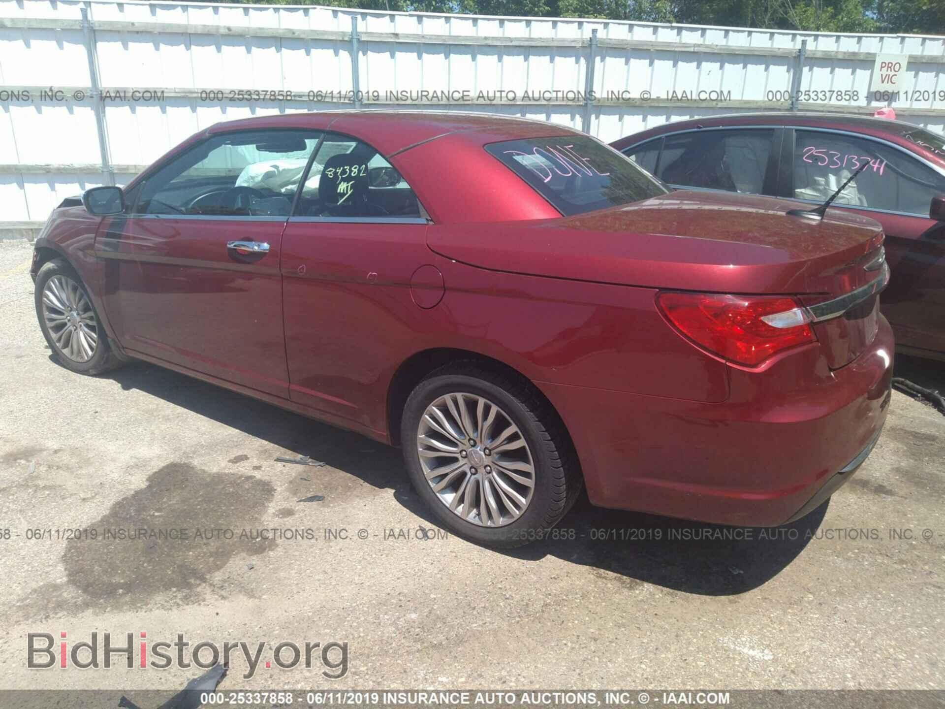 2012 CHRYSLER 200 - VIN: 1C3BCBFG5CN166316 - Фото 3