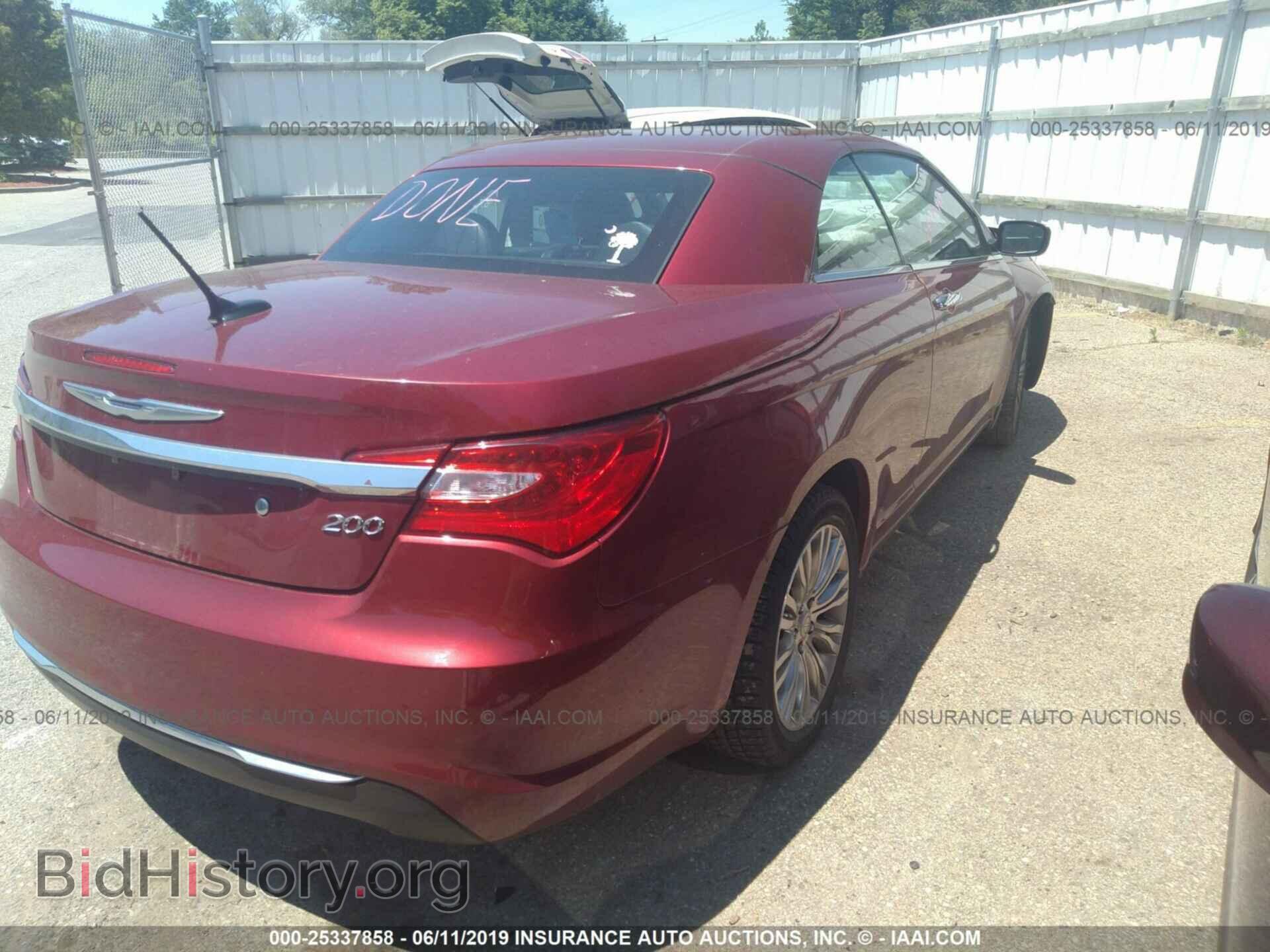 2012 CHRYSLER 200 - VIN: 1C3BCBFG5CN166316 - Фото 4