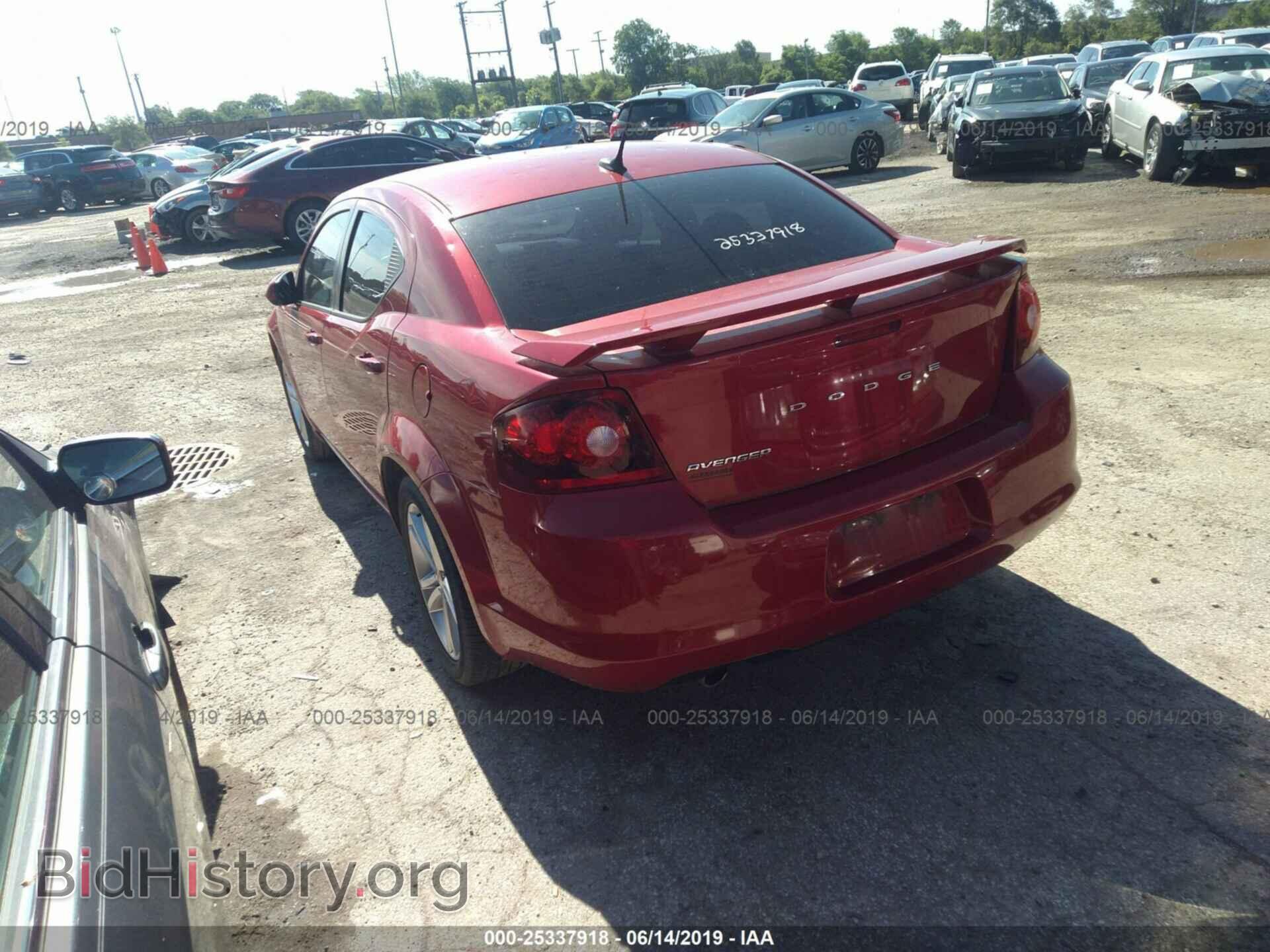 2012 DODGE AVENGER - VIN: 1C3CDZEG1CN143370 - Photo 3