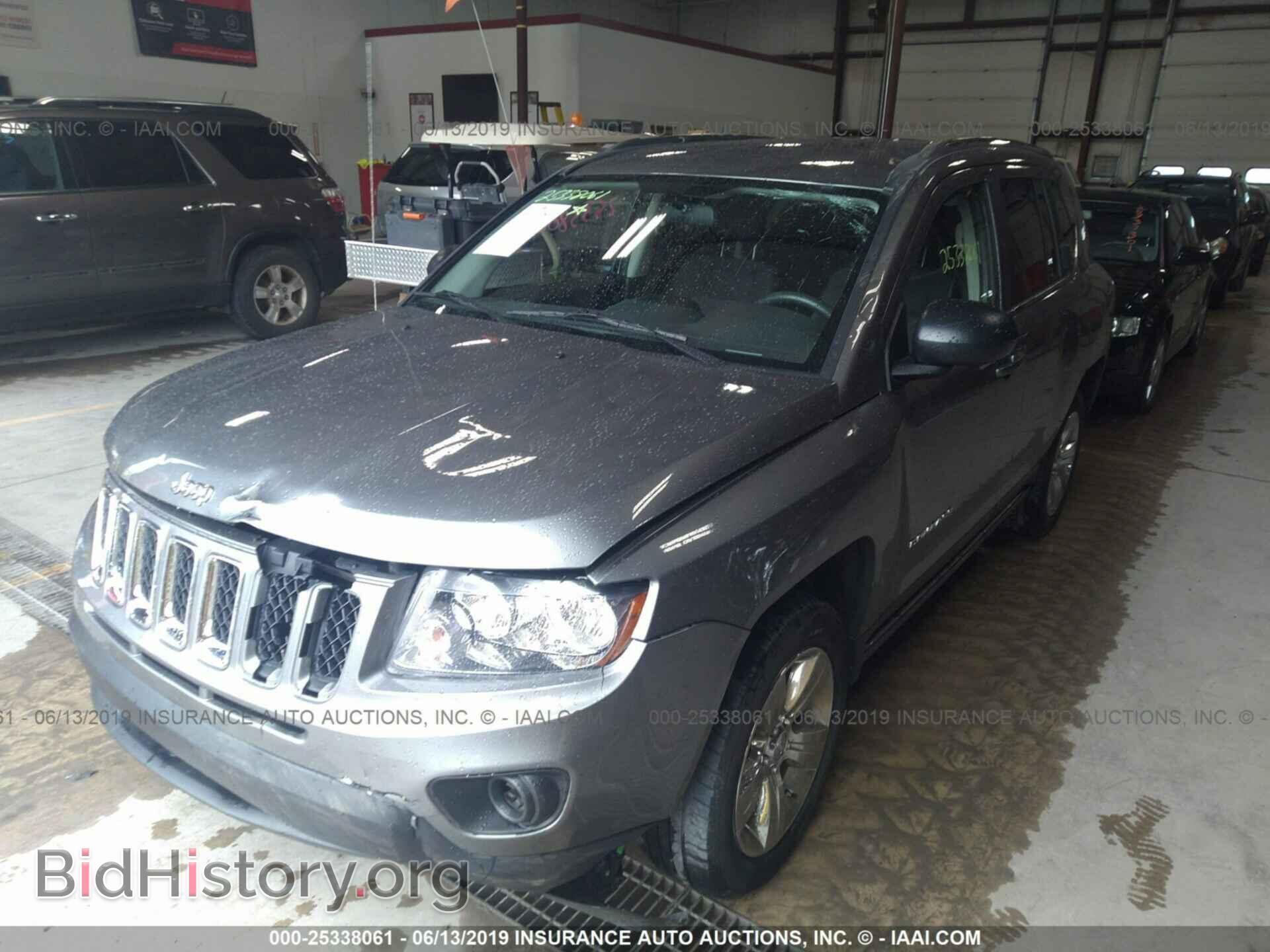 2012 JEEP COMPASS - VIN: 1C4NJDEBXCD604074 - Фото 2