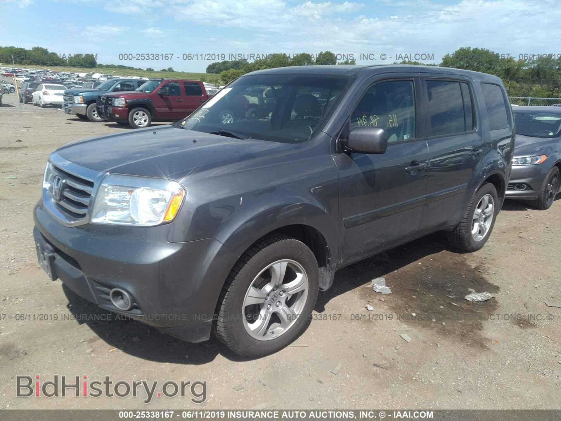 2012 HONDA PILOT - VIN: 5FNYF4H6XCB075165 - Фото 2