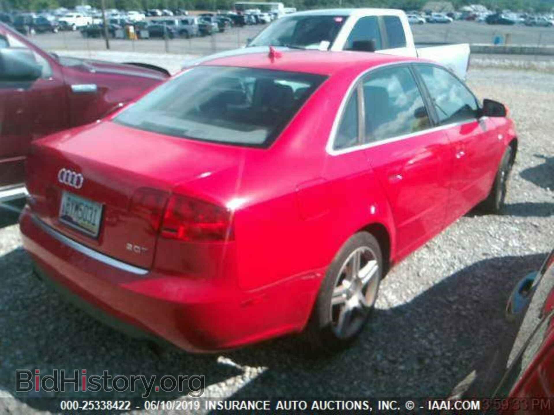 2007 AUDI A4 - VIN: WAUAF78E37A007778 - Photo 2