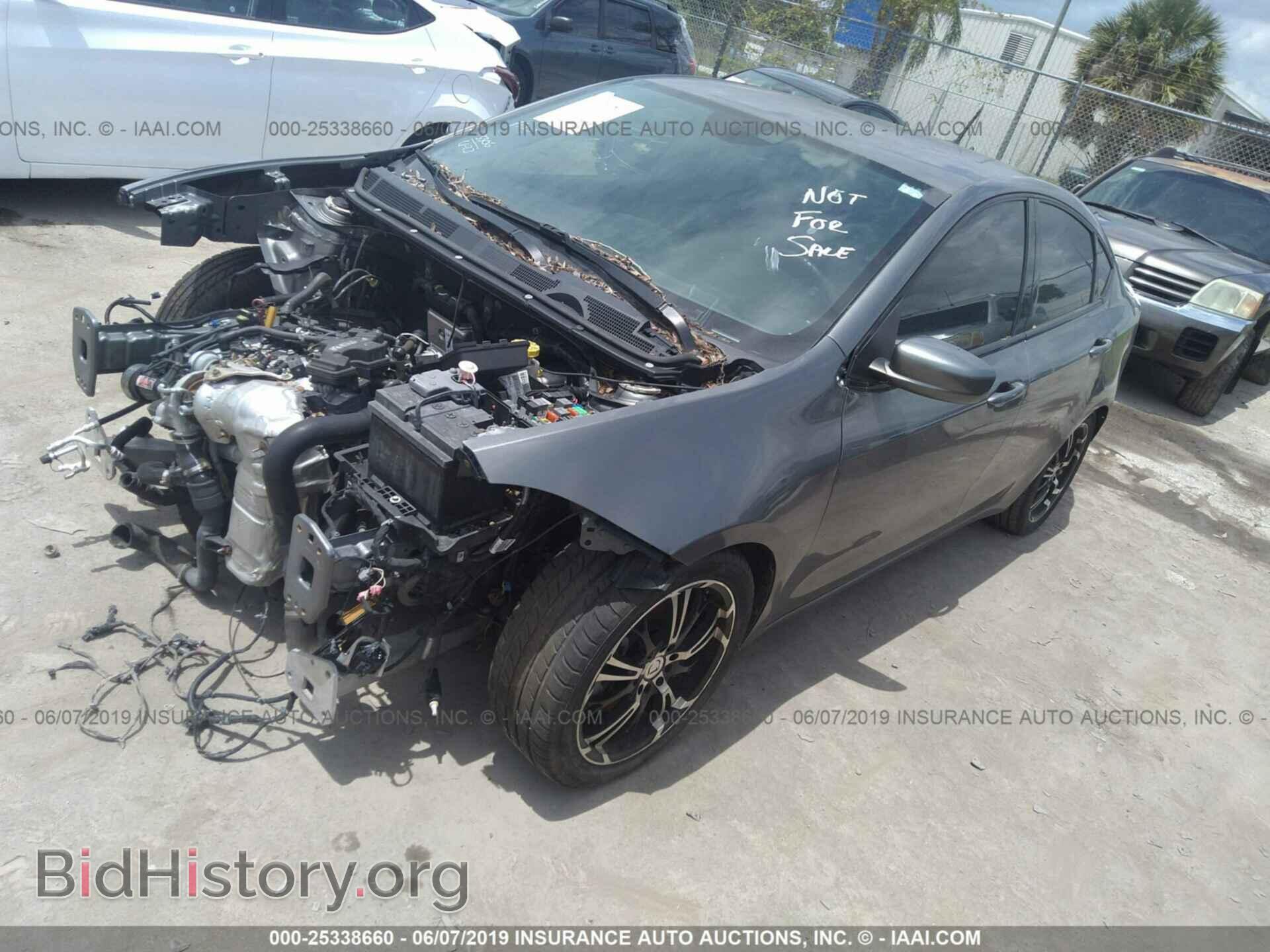 2013 DODGE DART - VIN: 1C3CDFAH6DD231447 - Фото 2