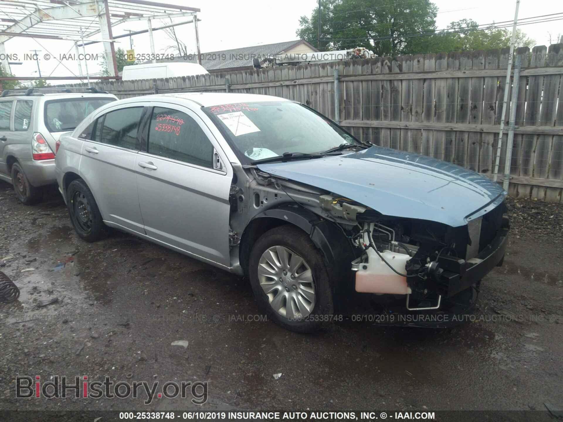 Фотография 1C3CCBAB4CN282641 - CHRYSLER 200 2012