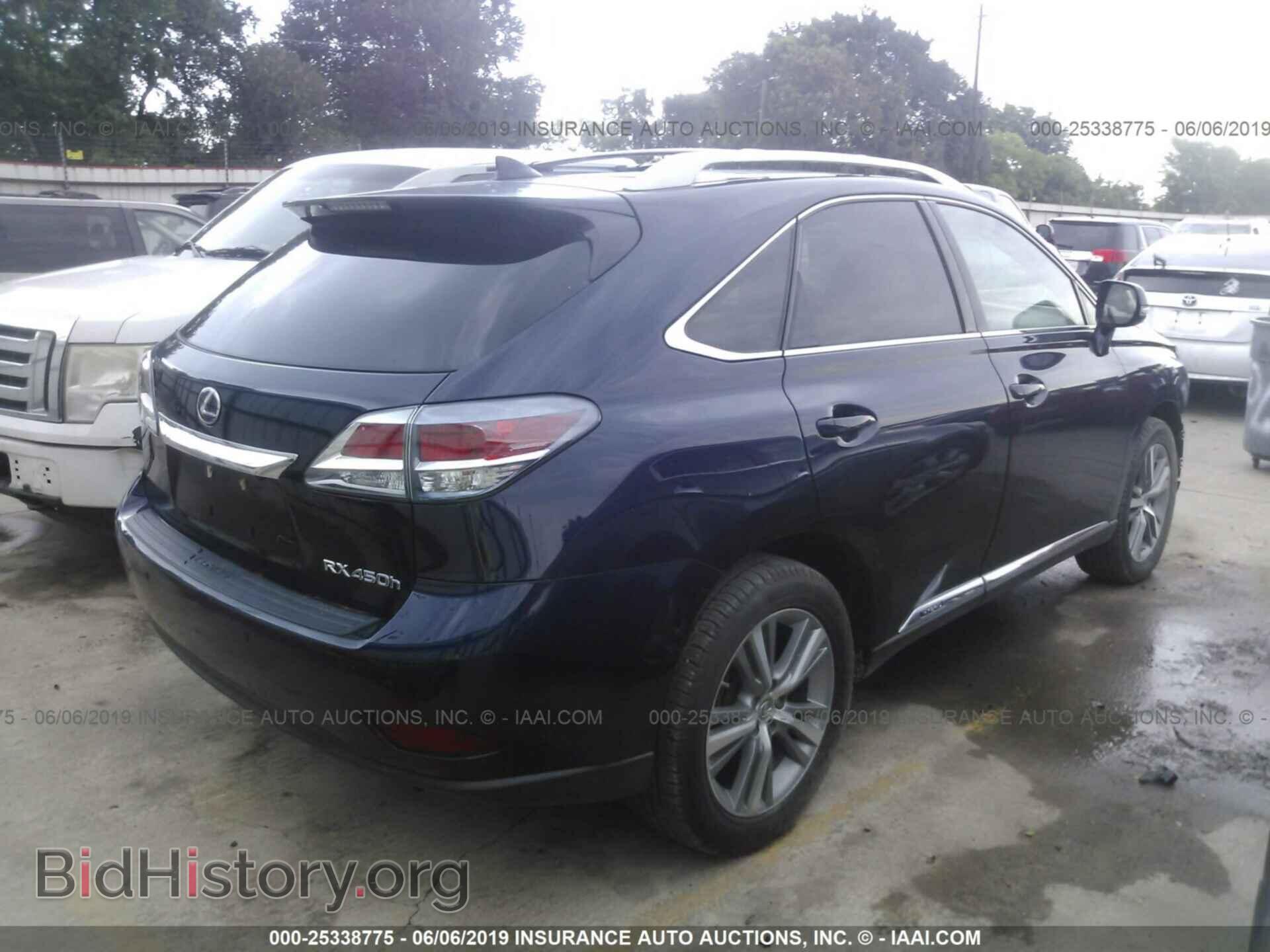 2015 LEXUS RX - VIN: 2T2BC1BA3FC001360 - Photo 4