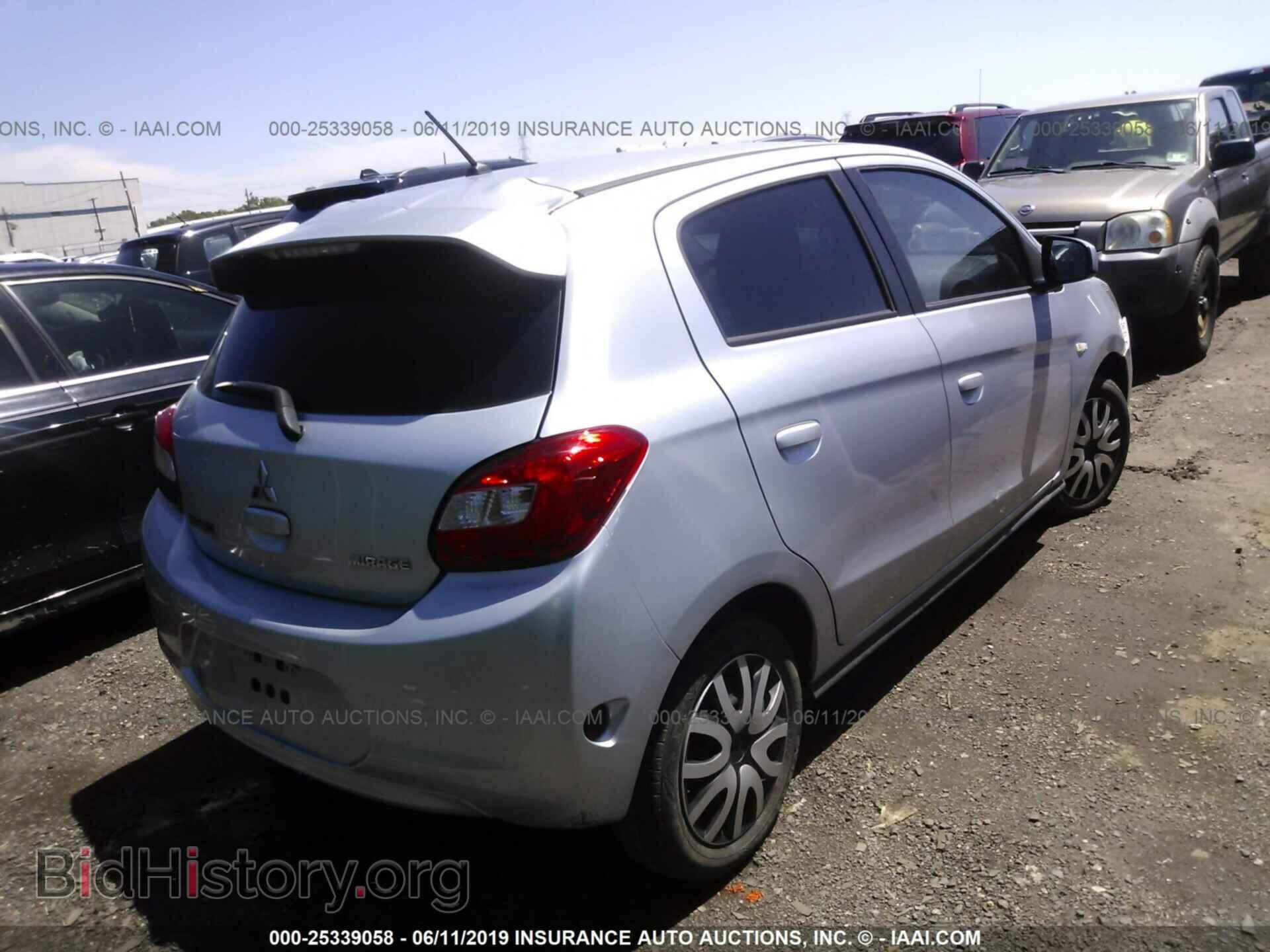 2017 MITSUBISHI MIRAGE - VIN: ML32A3HJ3HH006654 - Фото 4