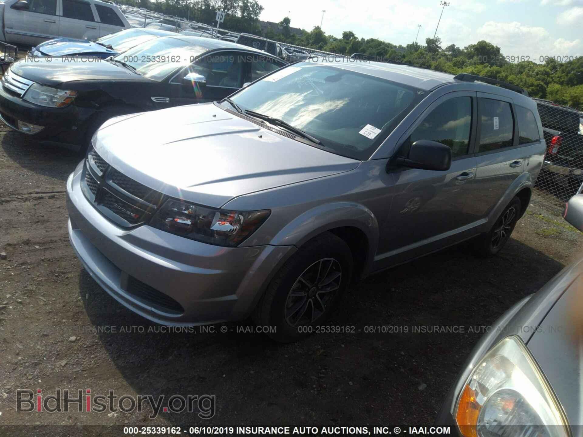 2018 DODGE JOURNEY - VIN: 3C4PDCAB6JT448493 - Фото 2
