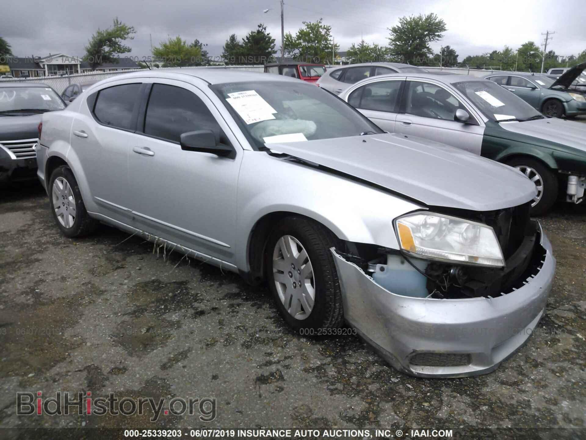 Photo 1C3CDZAB4CN275047 - DODGE AVENGER 2012