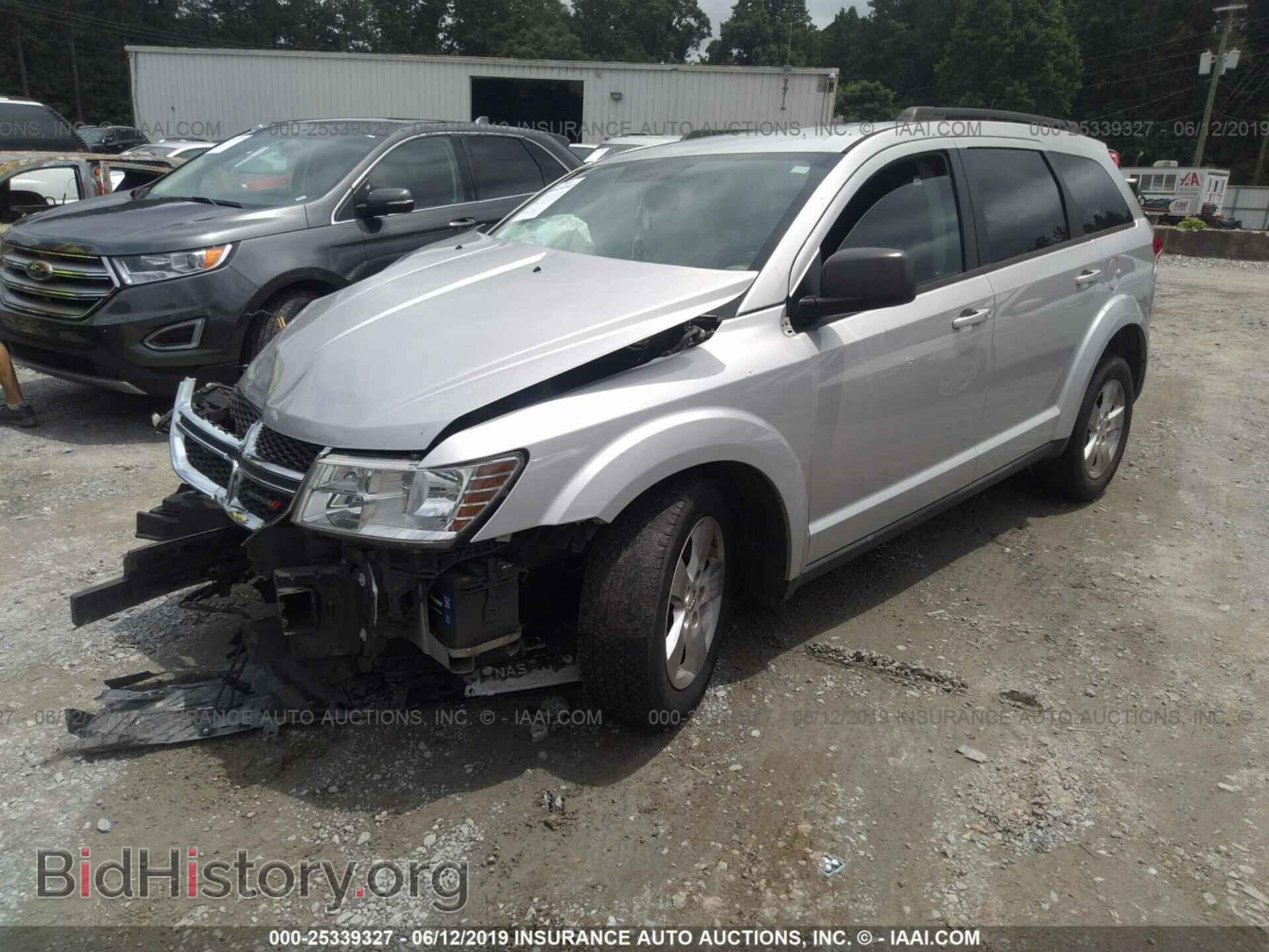 2013 DODGE JOURNEY - VIN: 3C4PDCAB2DT637209 - Фото 2