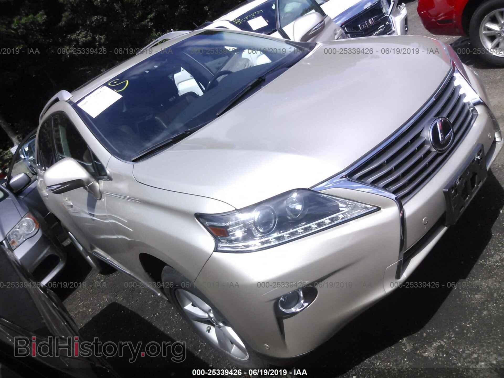 Photo 2T2BK1BA6DC167761 - LEXUS RX 2013