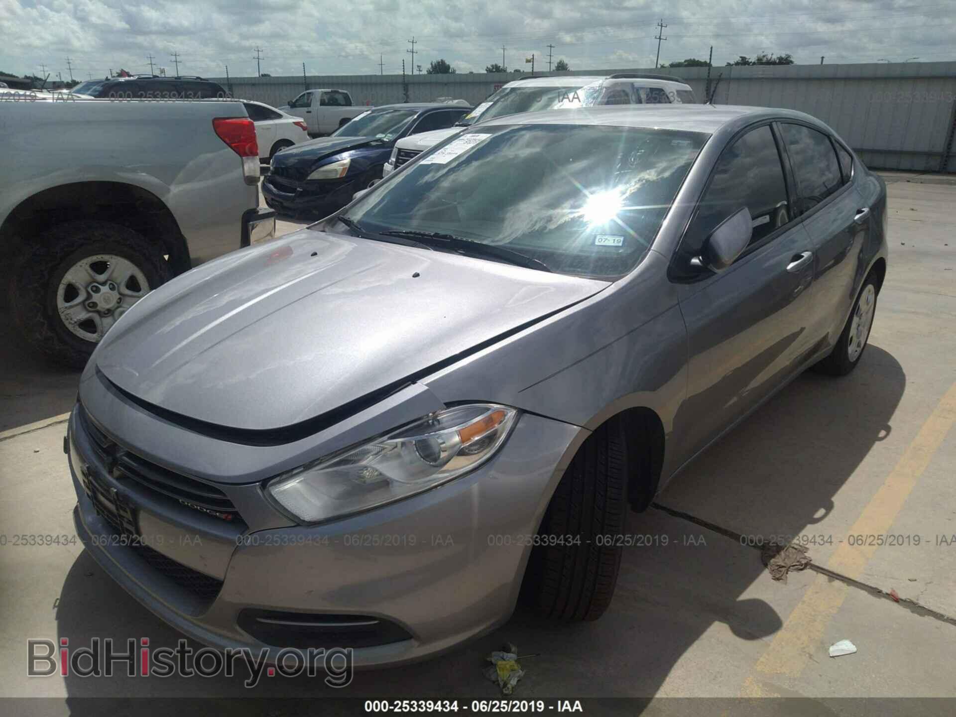 2015 DODGE DART - VIN: 1C3CDFAA5FD404333 - Фото 2