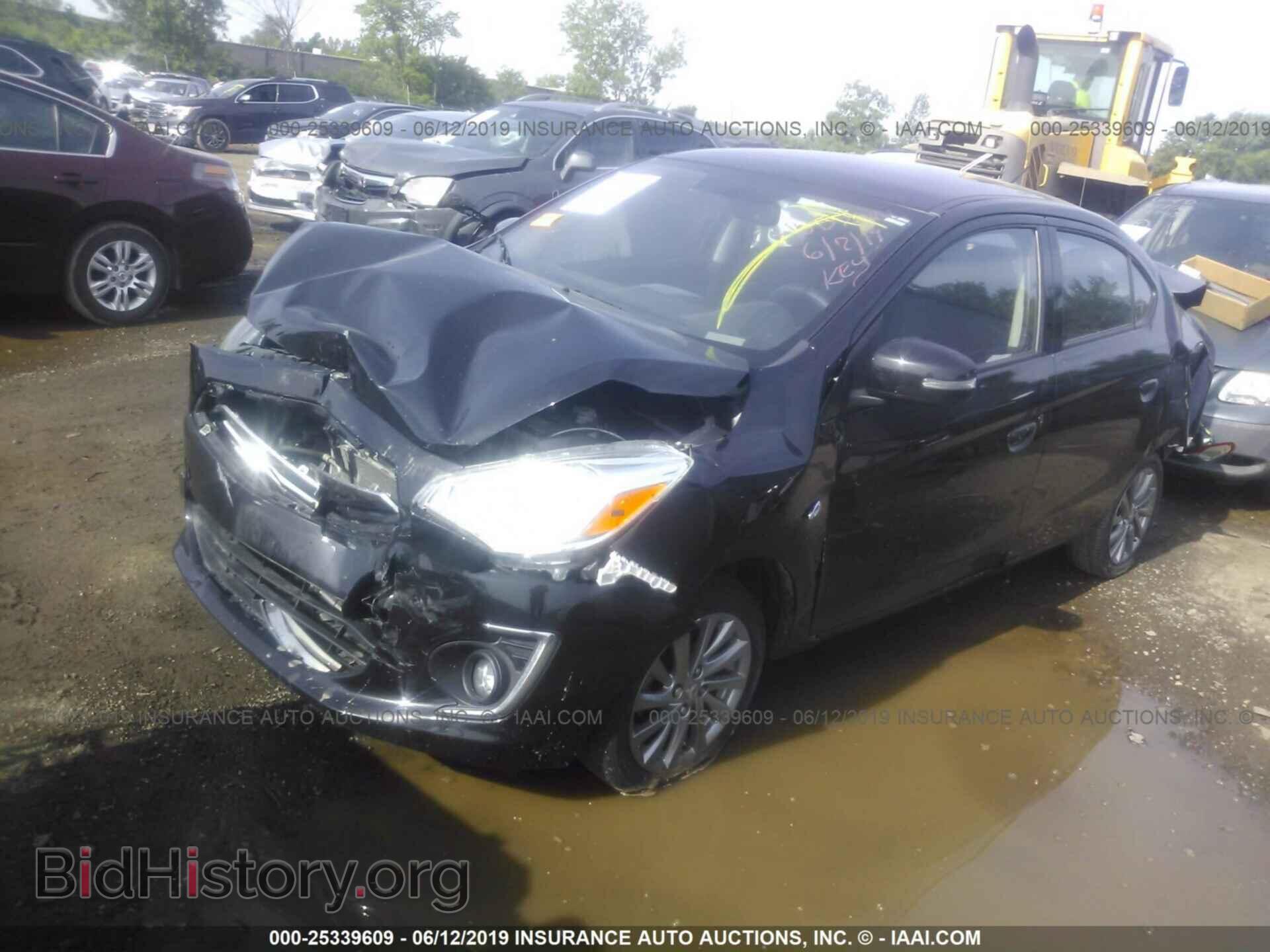 2018 MITSUBISHI MIRAGE - VIN: ML32F4FJ6JHF08836 - Фото 2