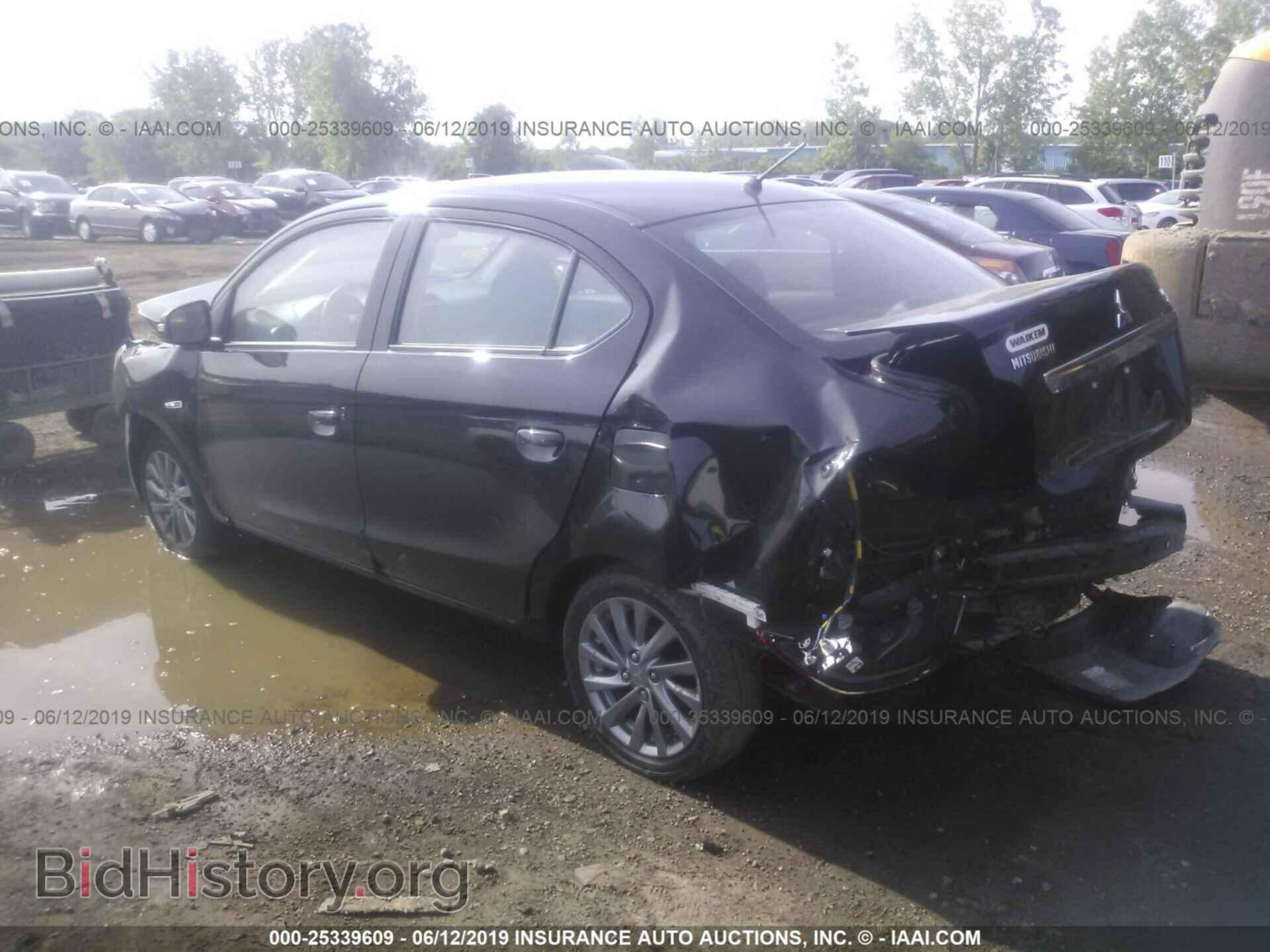 2018 MITSUBISHI MIRAGE - VIN: ML32F4FJ6JHF08836 - Фото 3