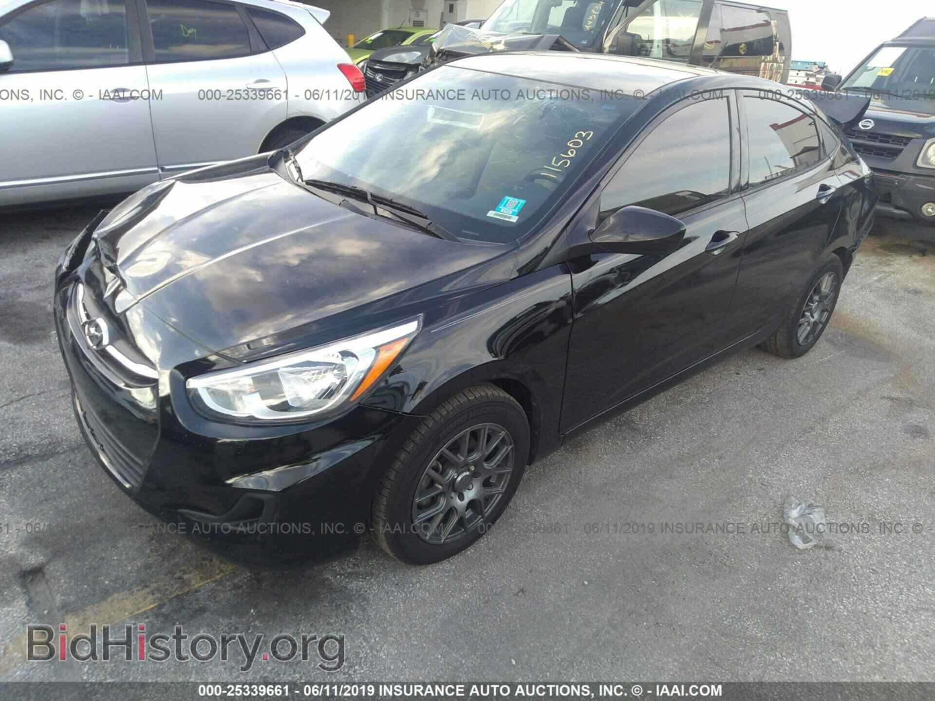 2016 HYUNDAI ACCENT - VIN: KMHCT4AE5GU115603 - Фото 2