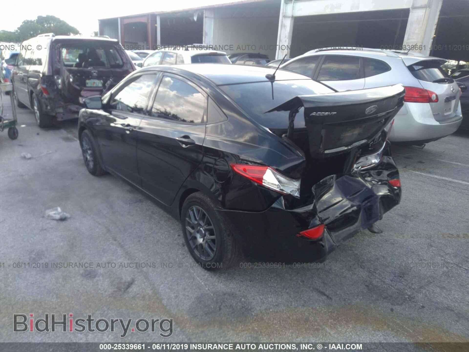 2016 HYUNDAI ACCENT - VIN: KMHCT4AE5GU115603 - Фото 3