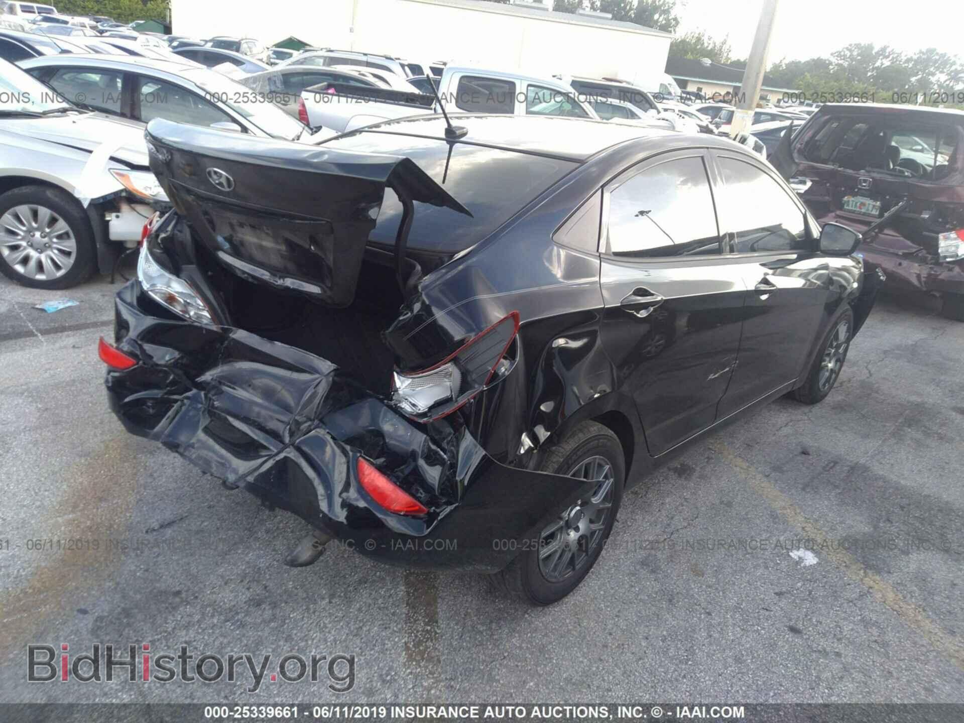 2016 HYUNDAI ACCENT - VIN: KMHCT4AE5GU115603 - Фото 4