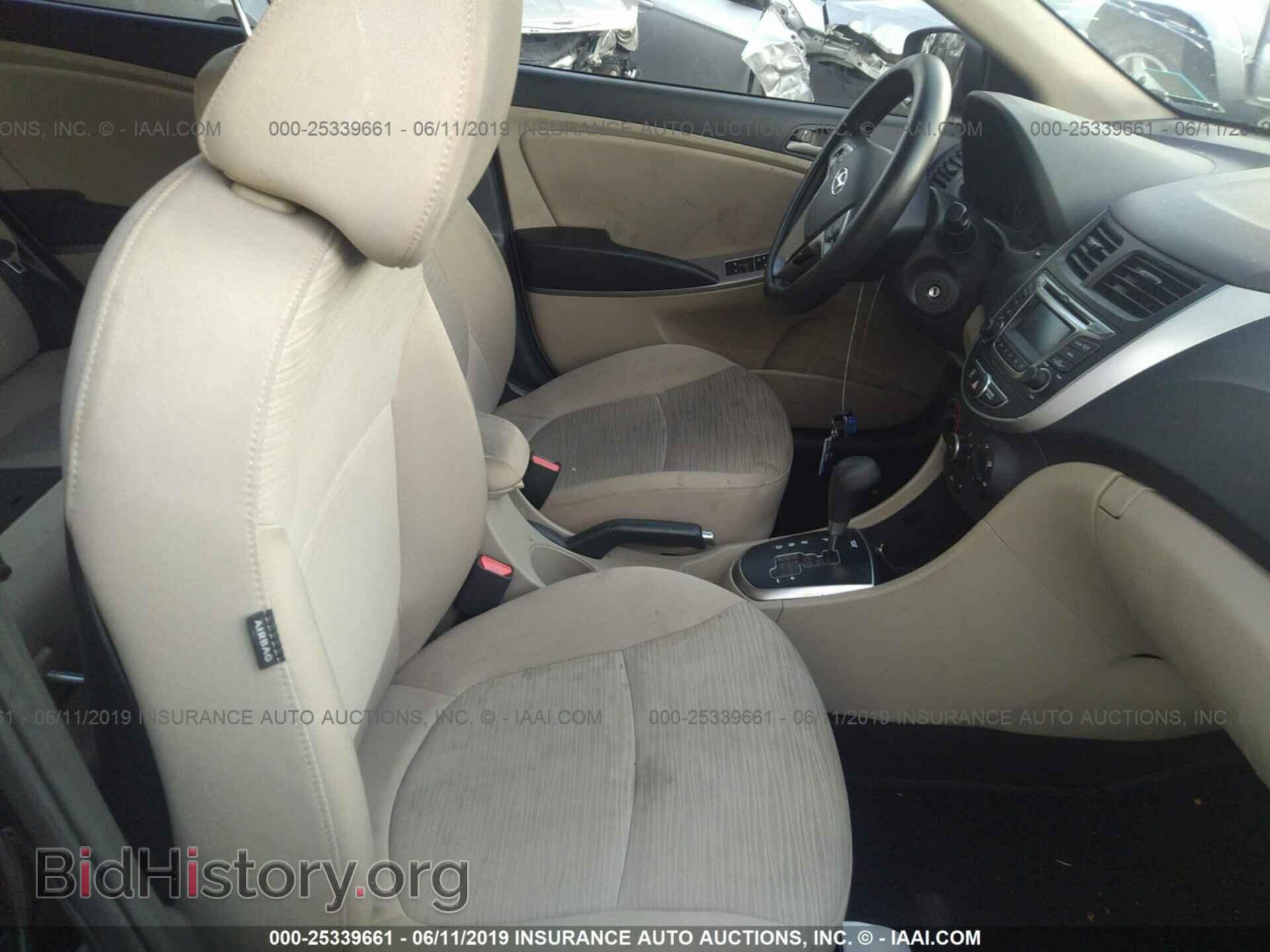 2016 HYUNDAI ACCENT - VIN: KMHCT4AE5GU115603 - Фото 5