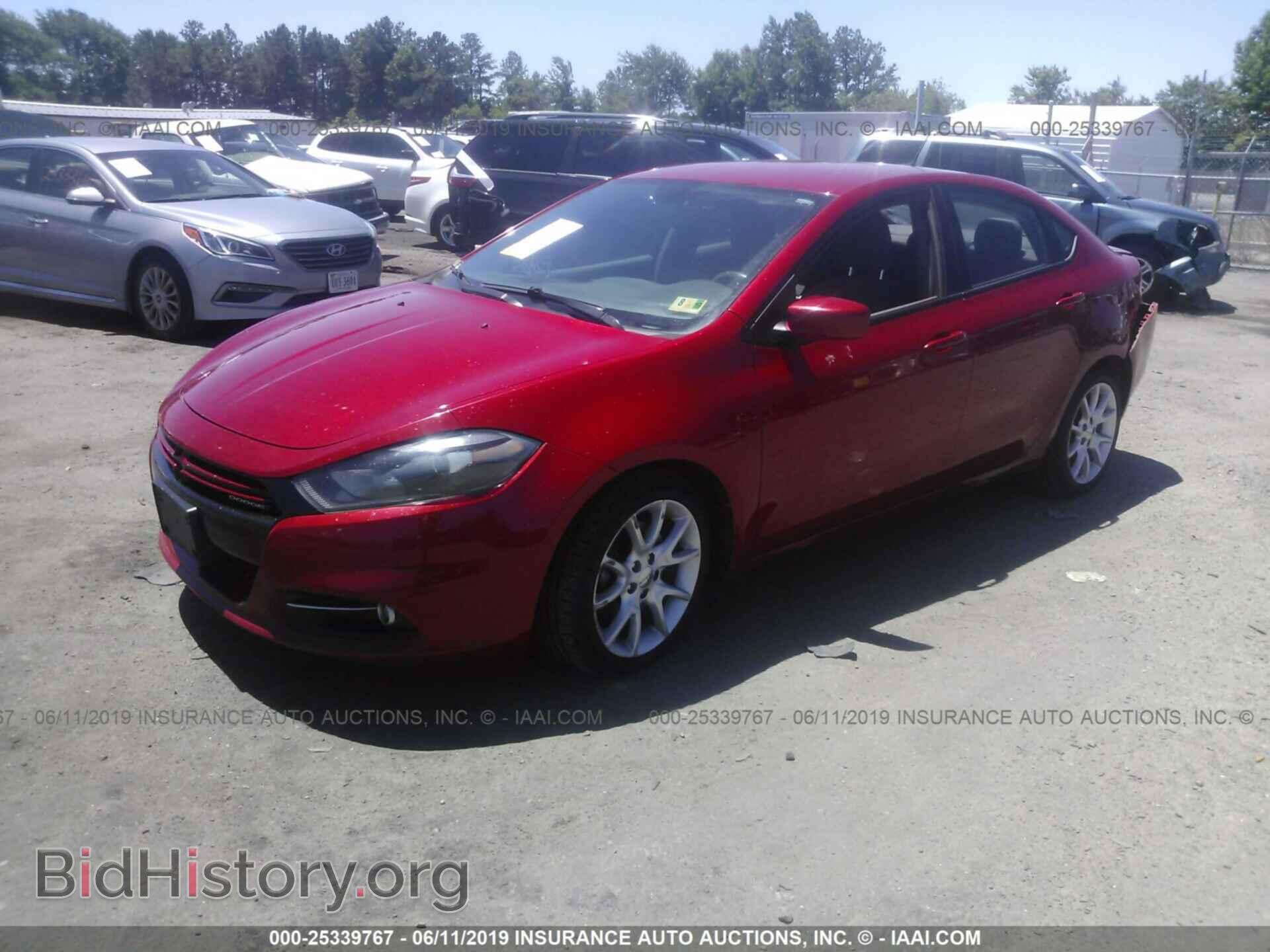 2013 DODGE DART - VIN: 1C3CDFBH3DD640892 - Фото 2