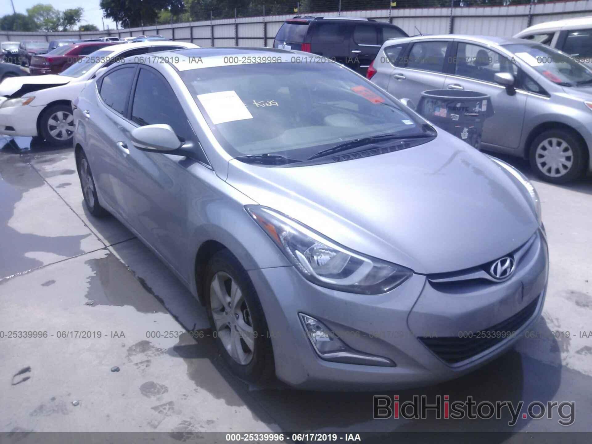 Photo 5NPDH4AE7GH776117 - HYUNDAI ELANTRA 2016