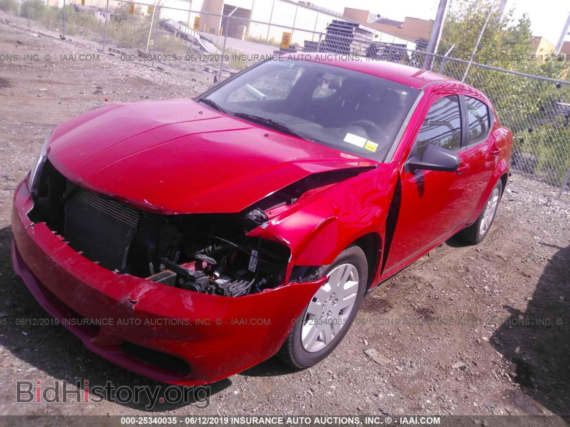 2013 DODGE AVENGER - VIN: 1C3CDZAB8DN594419 - Фото 2