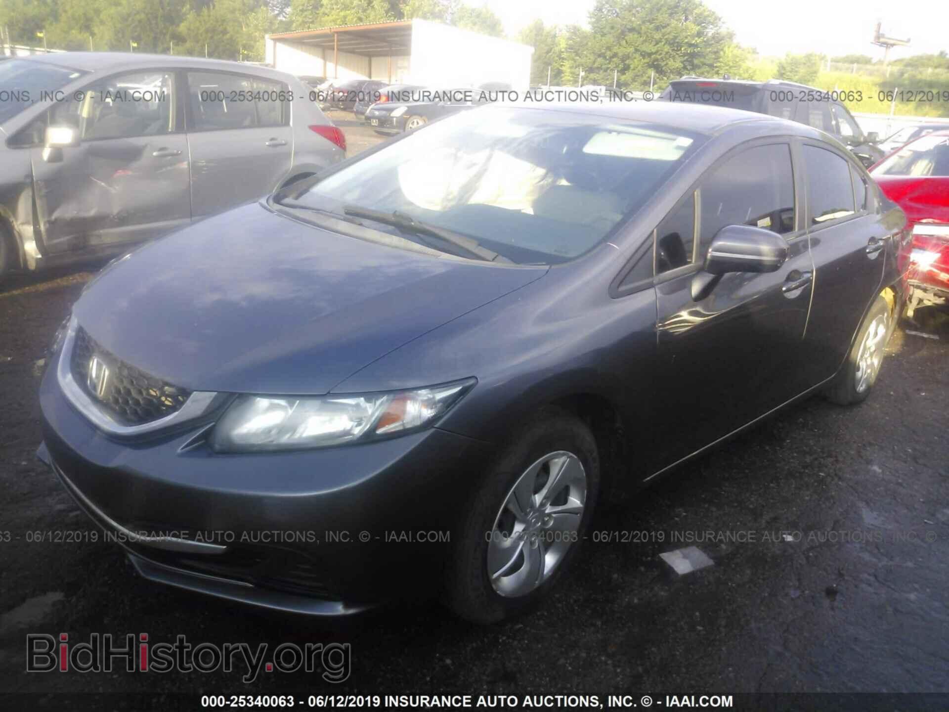 2014 HONDA CIVIC - VIN: 19XFB2F51EE023028 - Фото 2