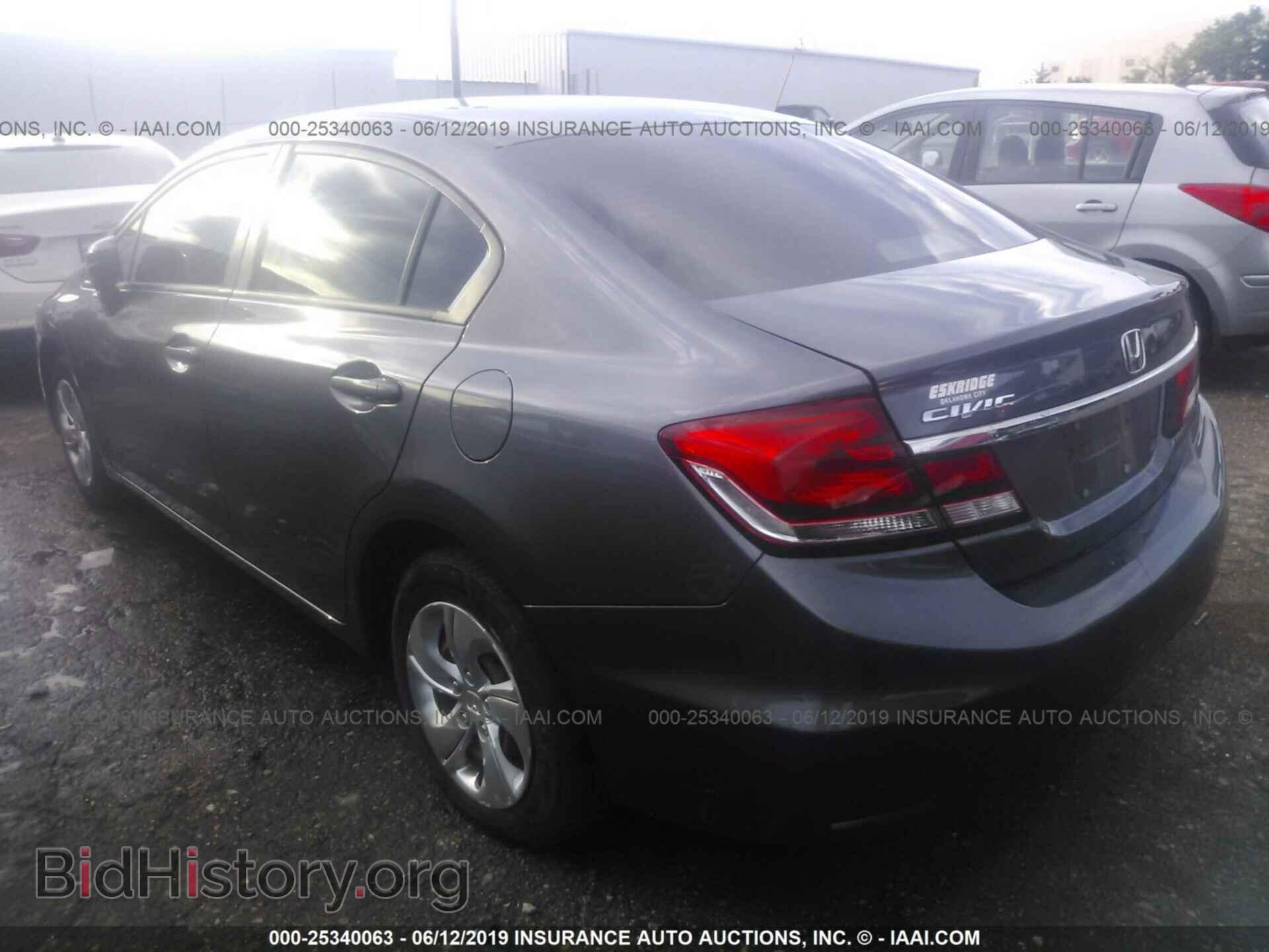 2014 HONDA CIVIC - VIN: 19XFB2F51EE023028 - Фото 3
