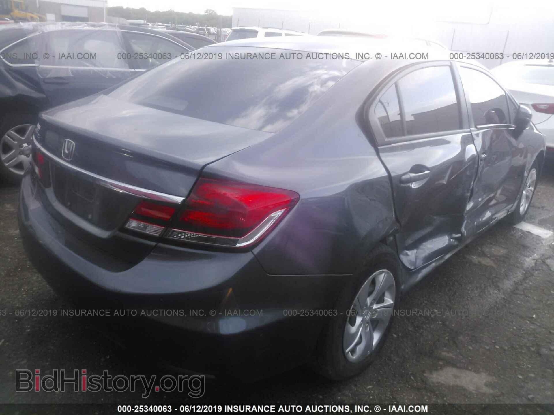 2014 HONDA CIVIC - VIN: 19XFB2F51EE023028 - Фото 4