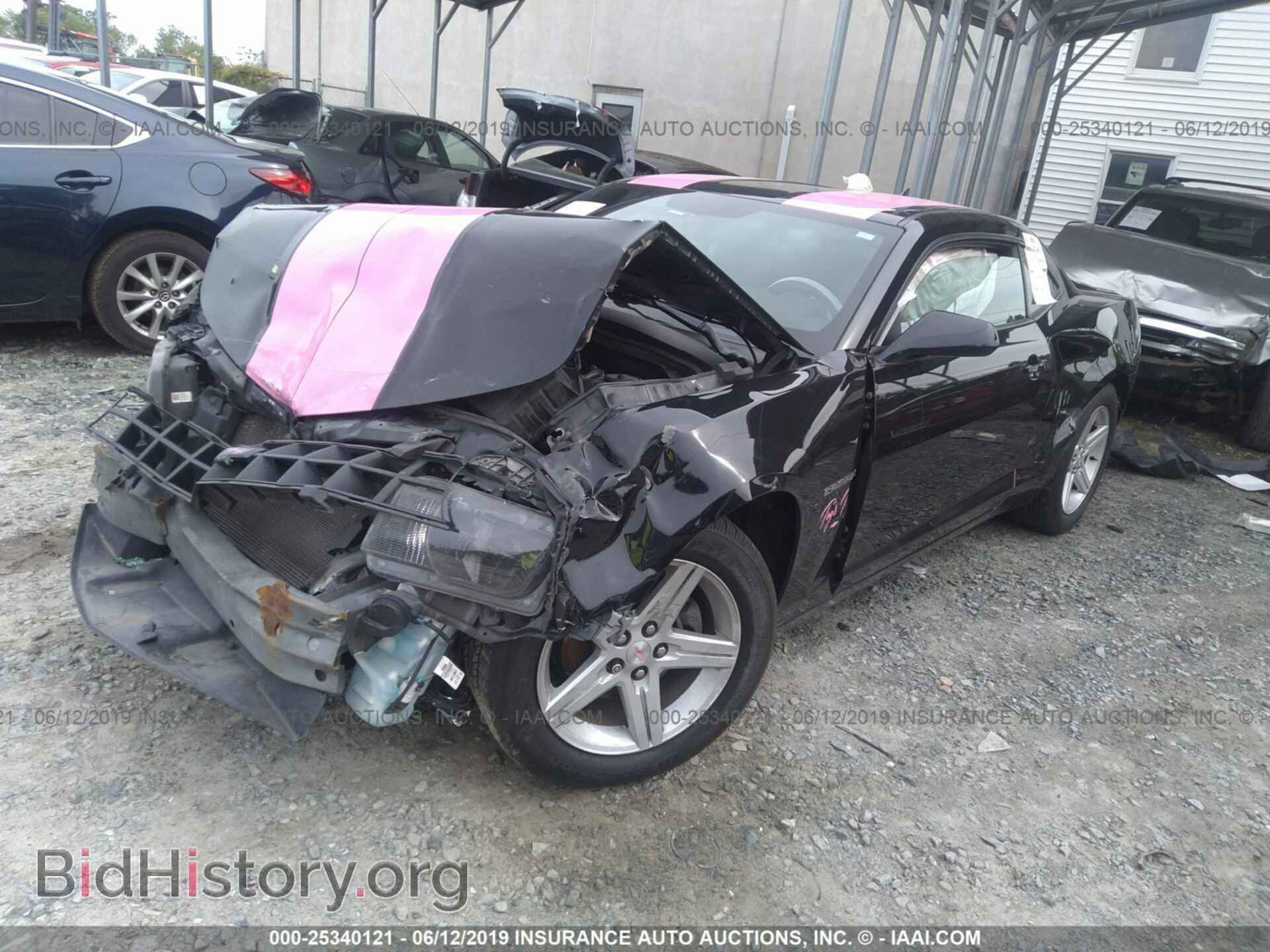 2012 CHEVROLET CAMARO - VIN: 2G1FB1E37C9203371 - Photo 2