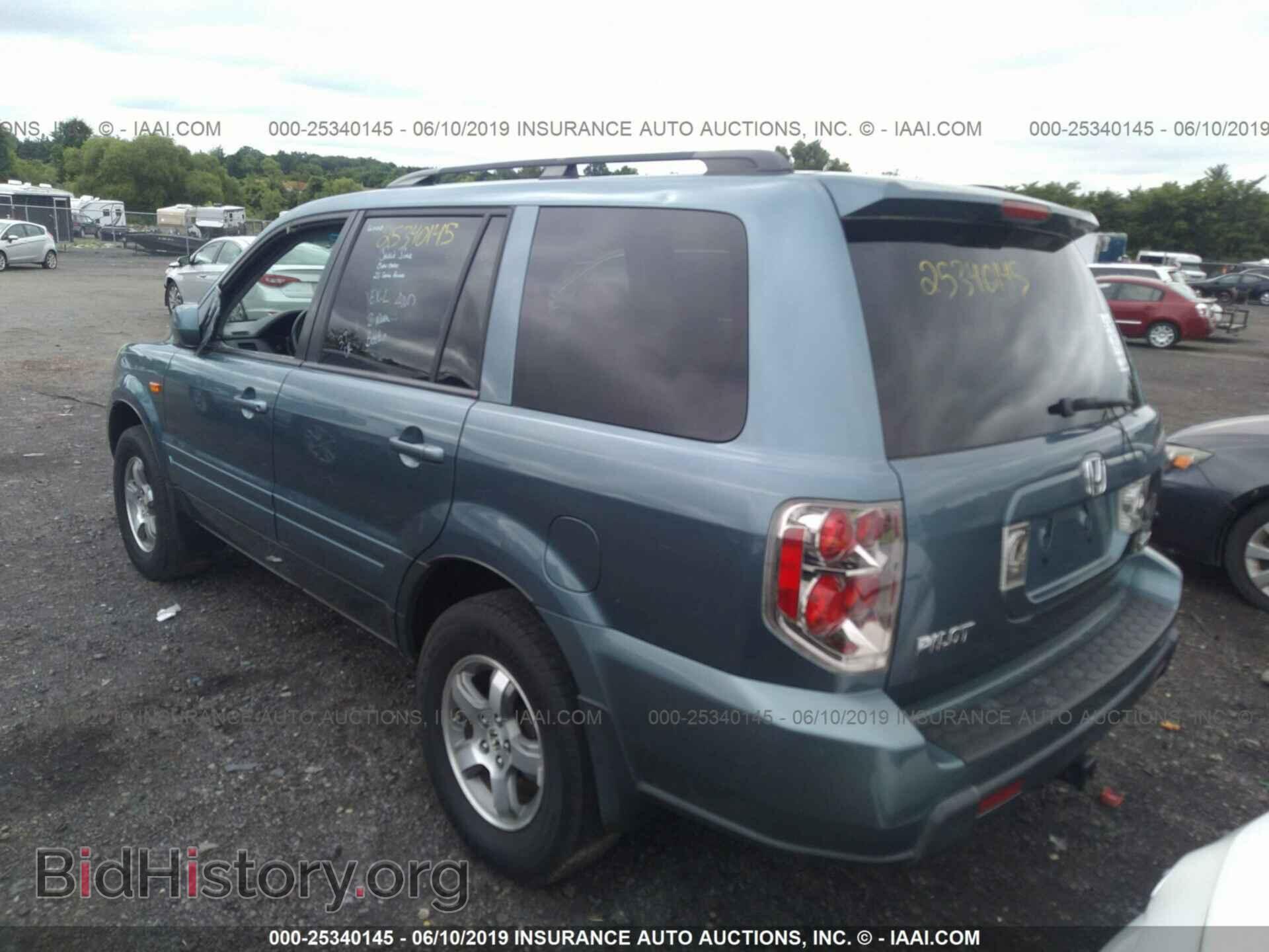 2006 HONDA PILOT - VIN: 5FNYF18586B027142 - Фото 3