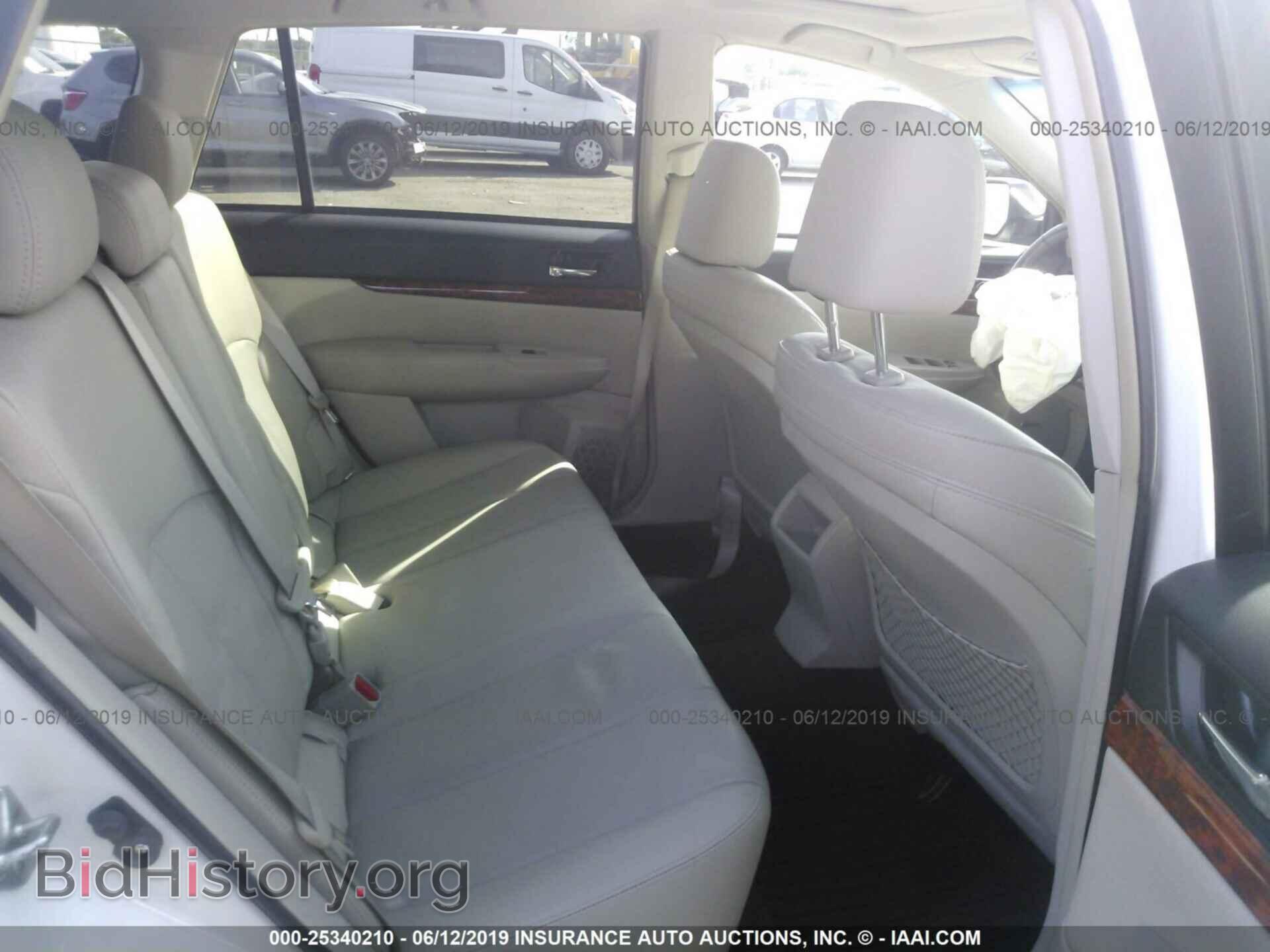 2012 SUBARU OUTBACK - VIN: 4S4BRBKC5C3214563 - Фото 8