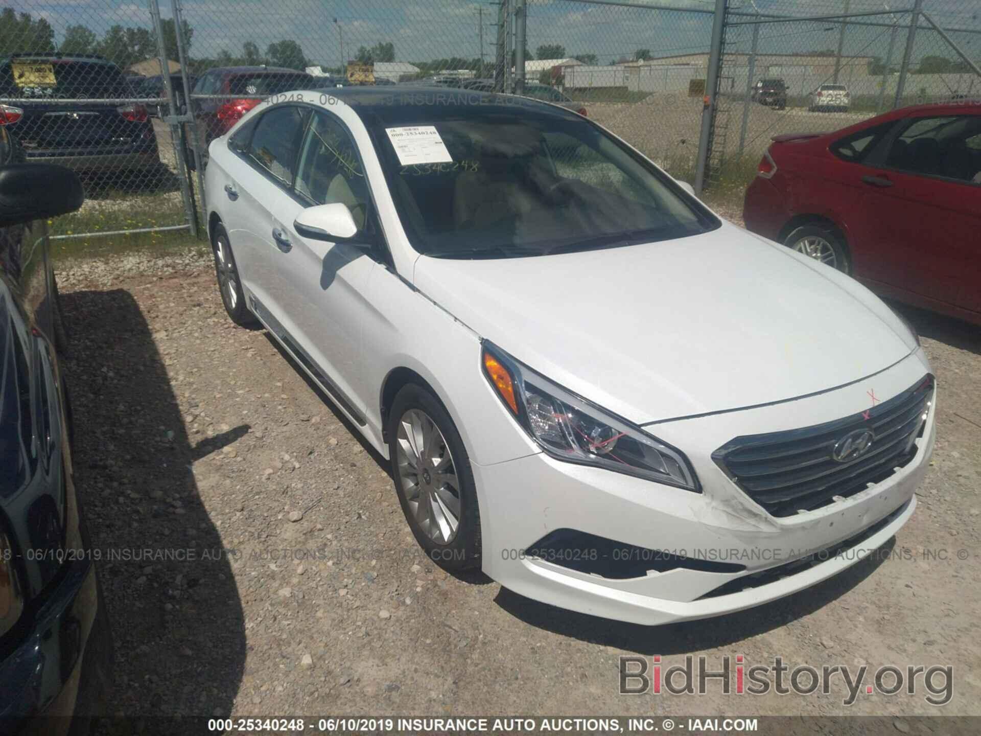 Photo 5NPE34AF1FH033432 - HYUNDAI SONATA 2015