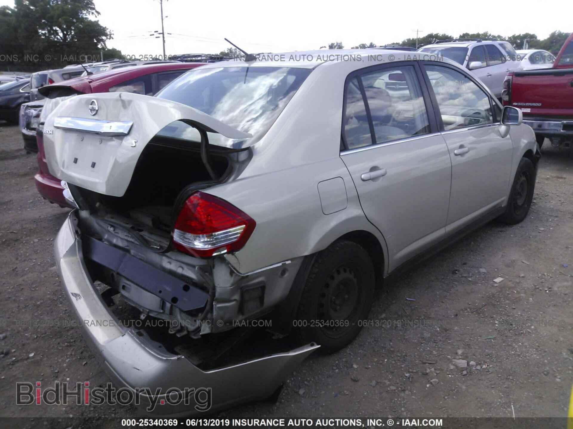 2007 NISSAN VERSA - VIN: 3N1BC11E77L412898 - Фото 4