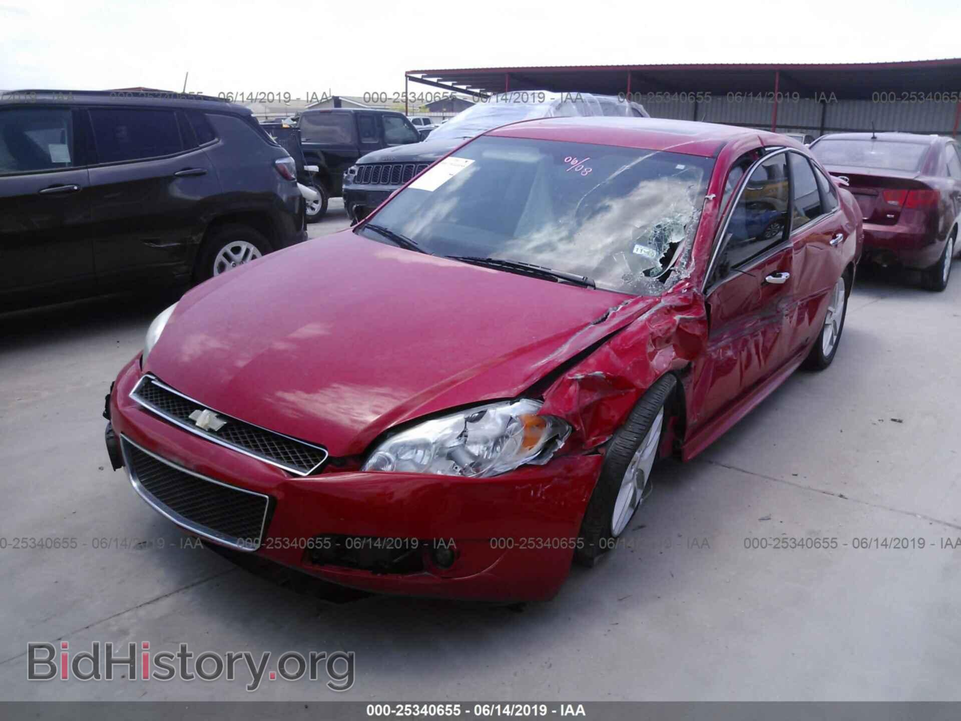 2013 CHEVROLET IMPALA - VIN: 2G1WC5E31D1180058 - Фото 2