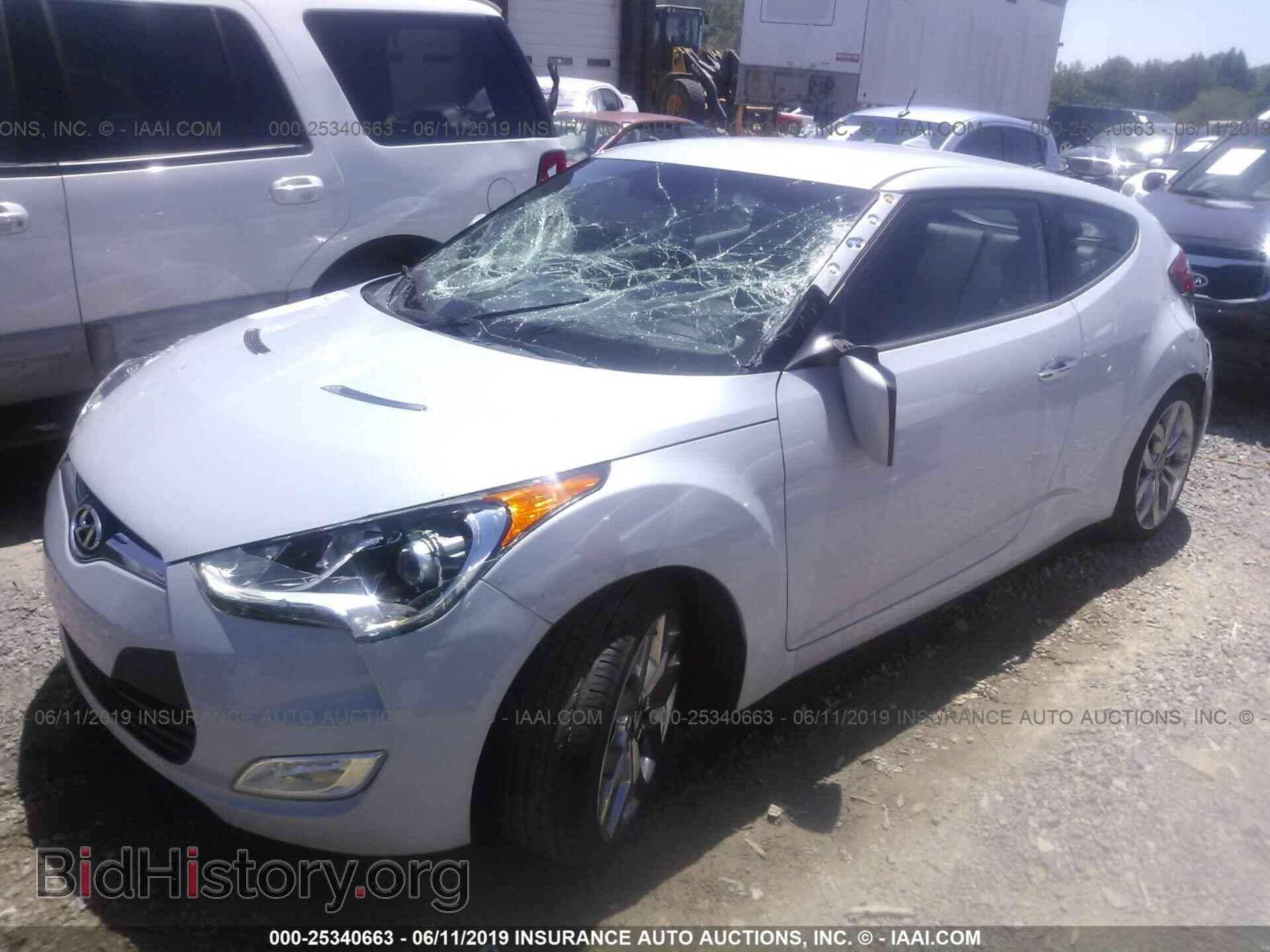 2015 HYUNDAI VELOSTER - VIN: KMHTC6AD8FU220699 - Фото 2