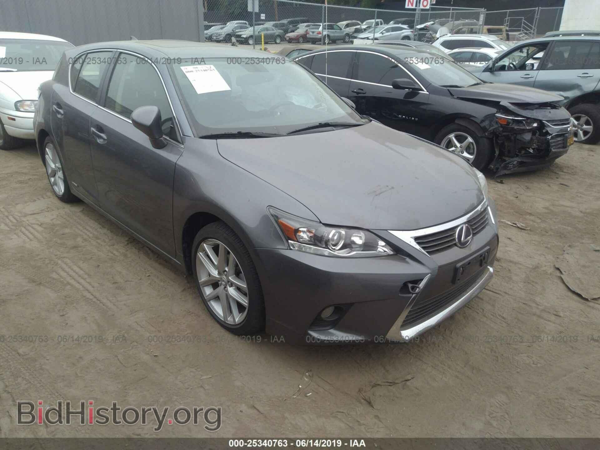 Photo JTHKD5BH5H2293910 - LEXUS CT 2017