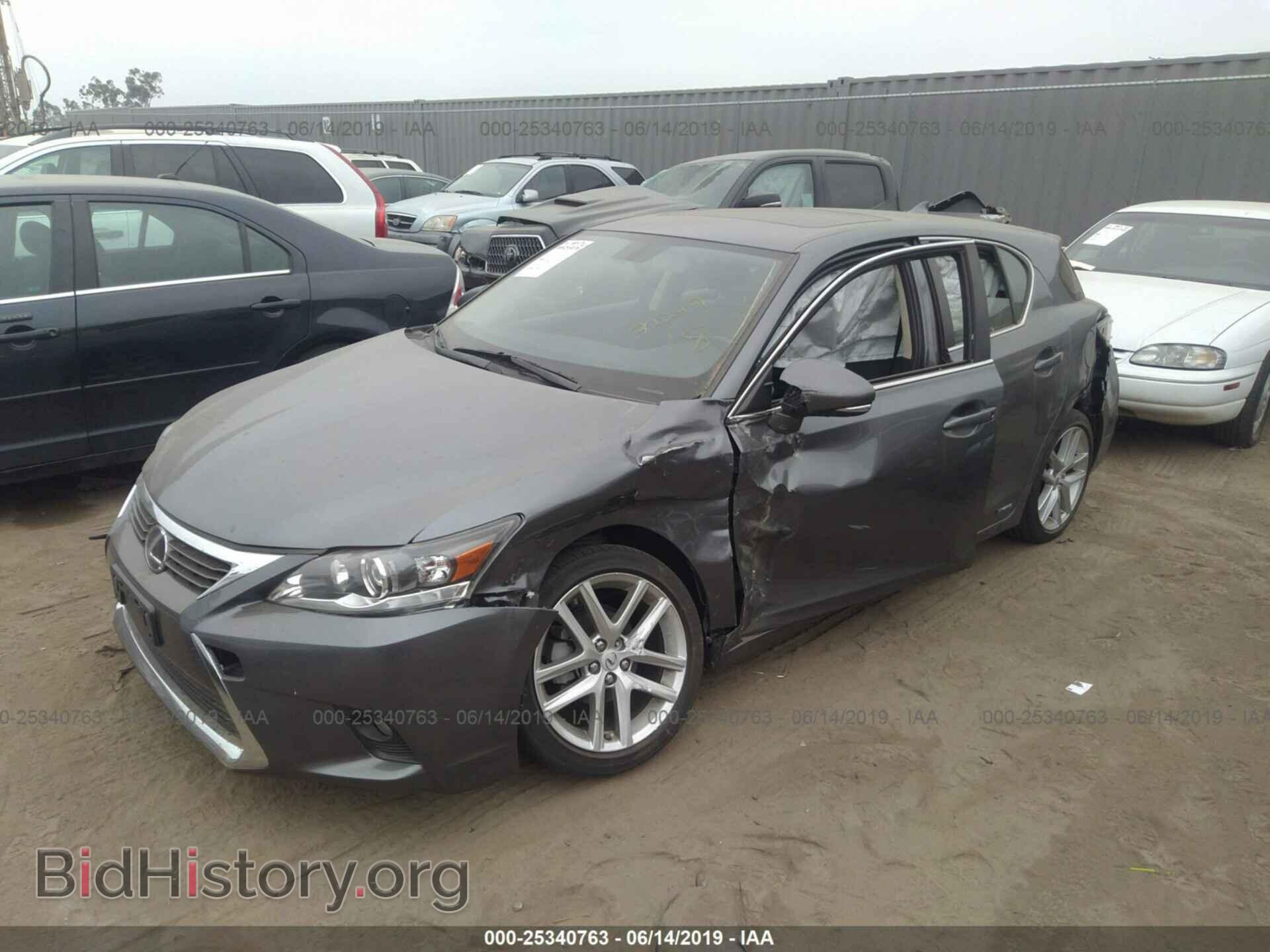 2017 LEXUS CT - VIN: JTHKD5BH5H2293910 - Фото 2
